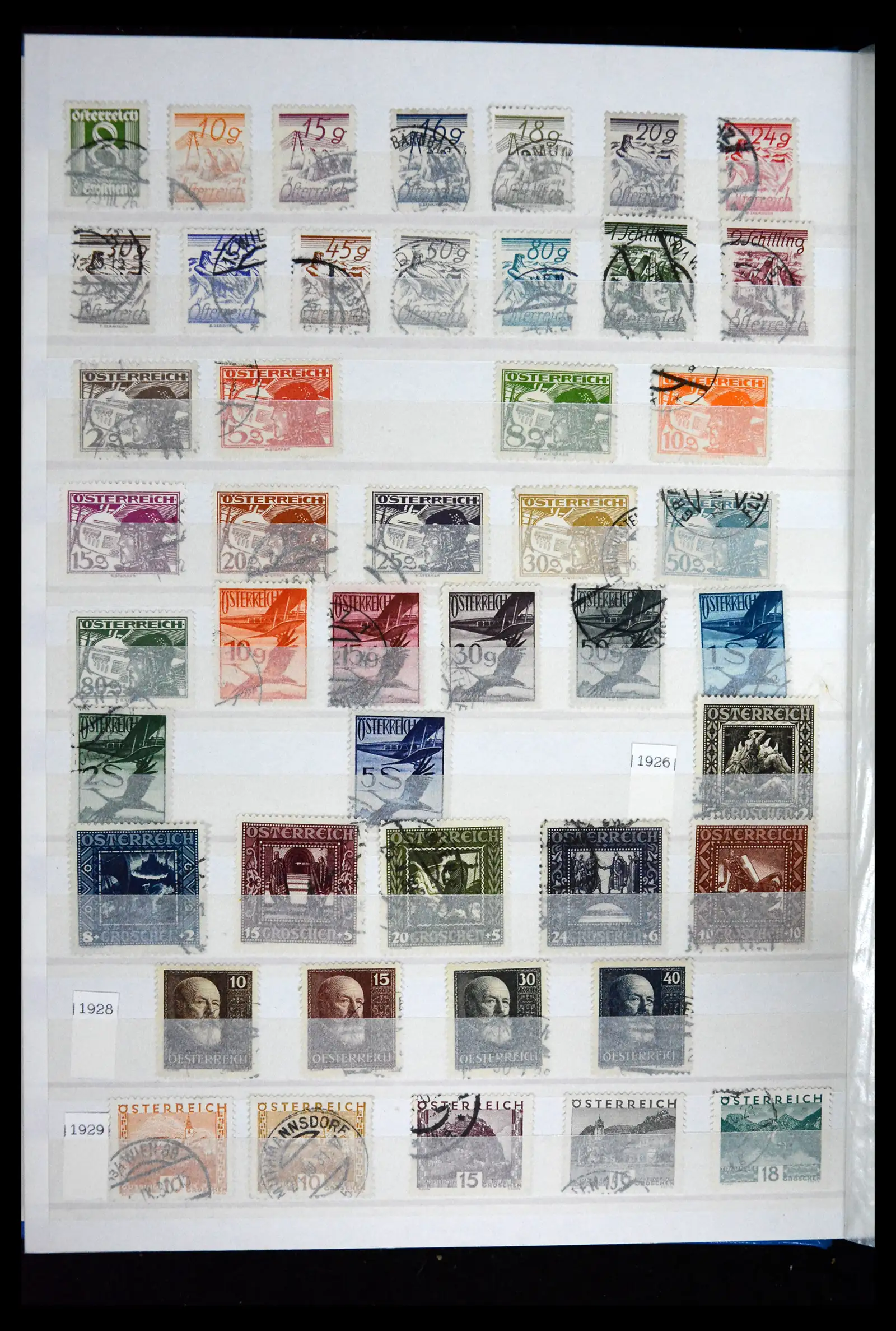 41616 0010 - Stamp collection 41616 Austria 1850-1988.