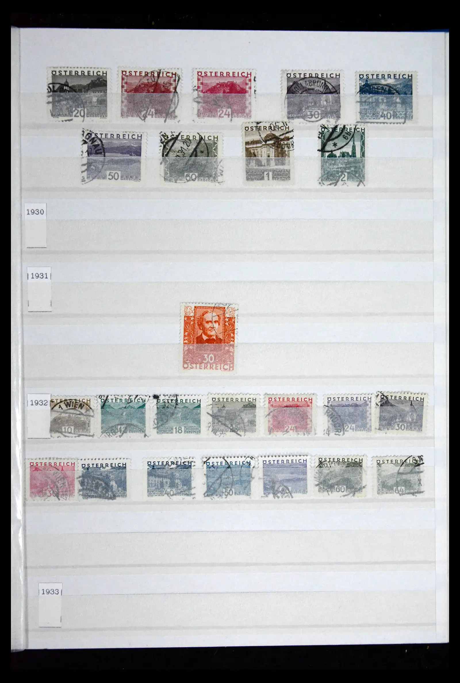 41616 0011 - Stamp collection 41616 Austria 1850-1988.