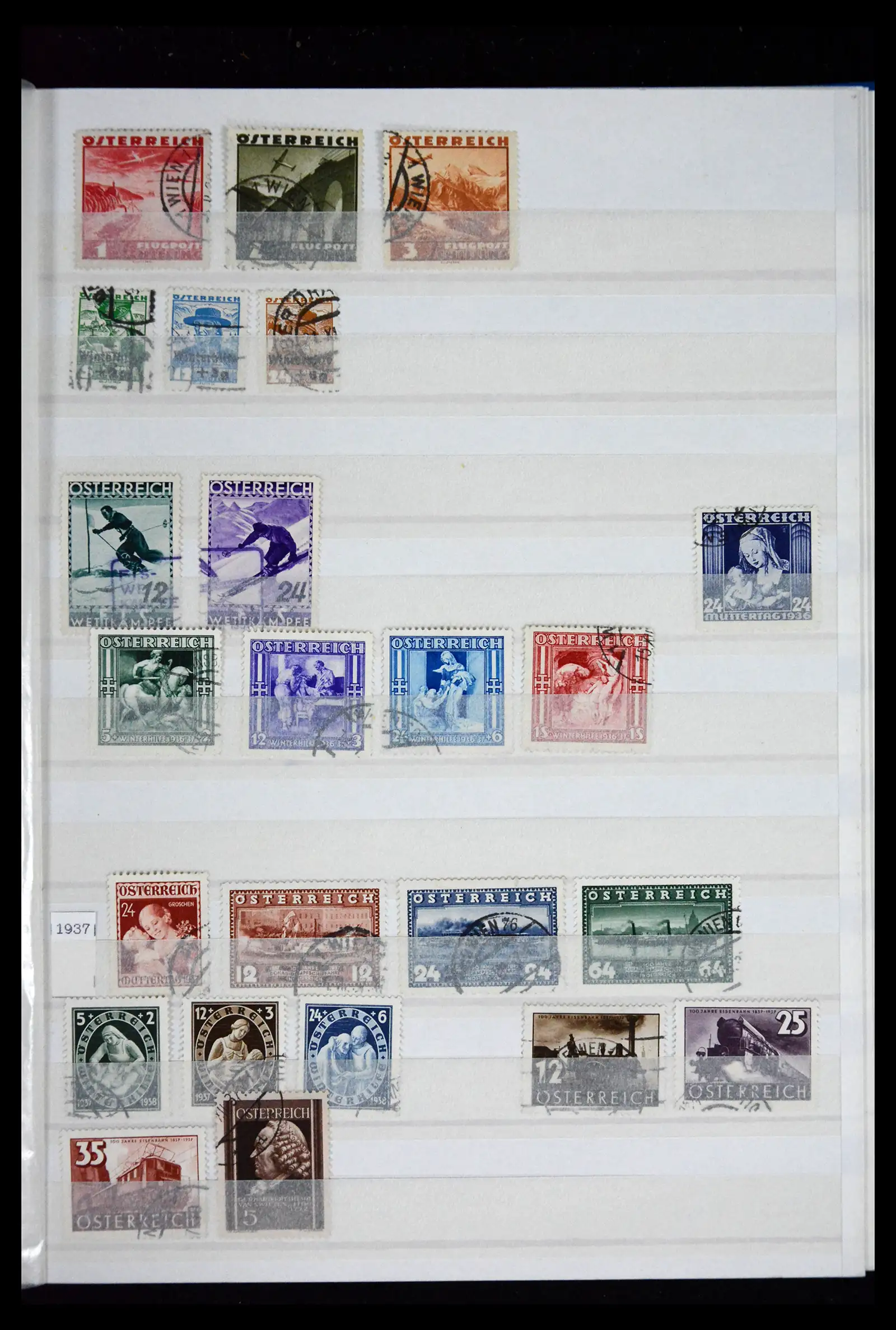 41616 0013 - Stamp collection 41616 Austria 1850-1988.