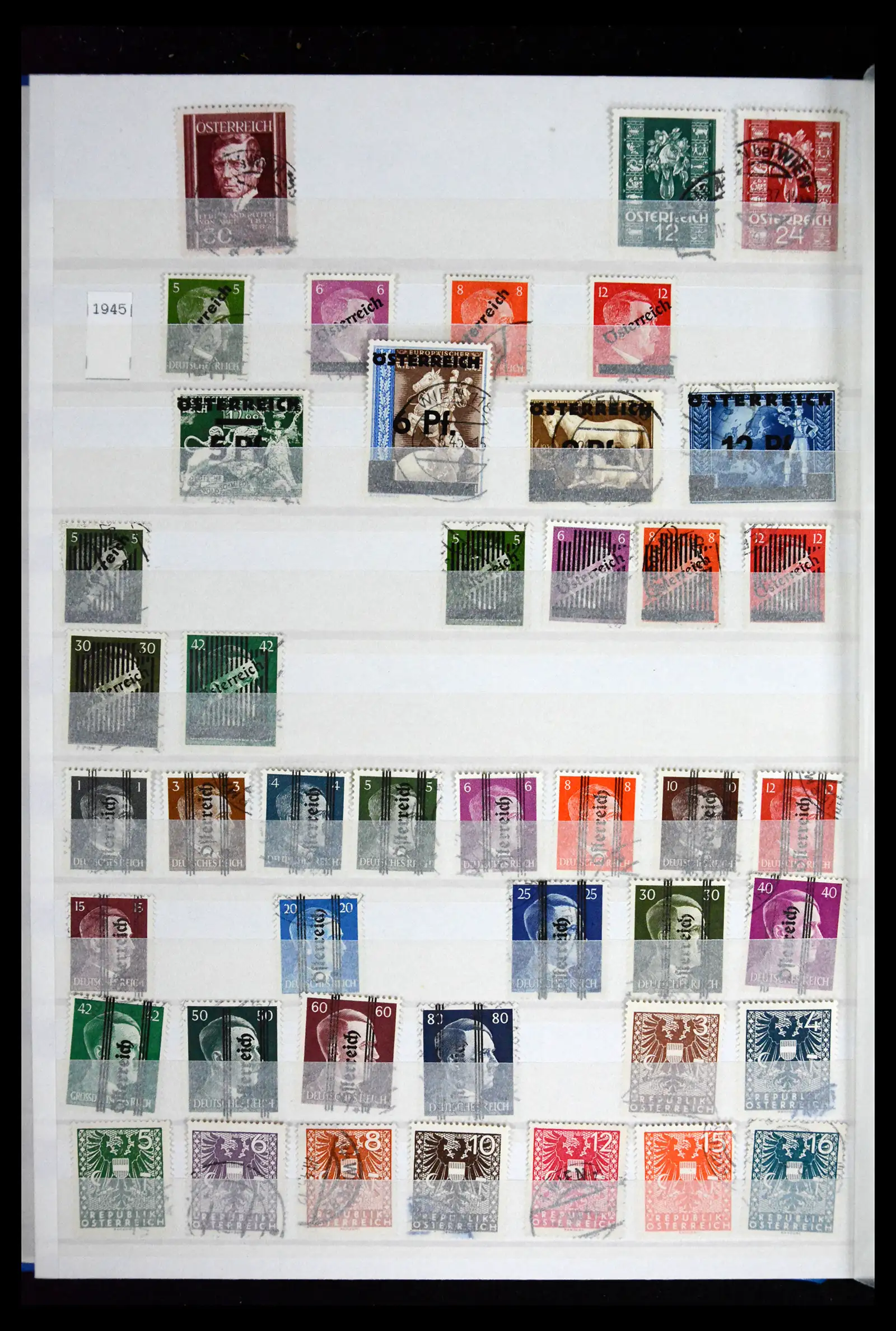 41616 0014 - Stamp collection 41616 Austria 1850-1988.