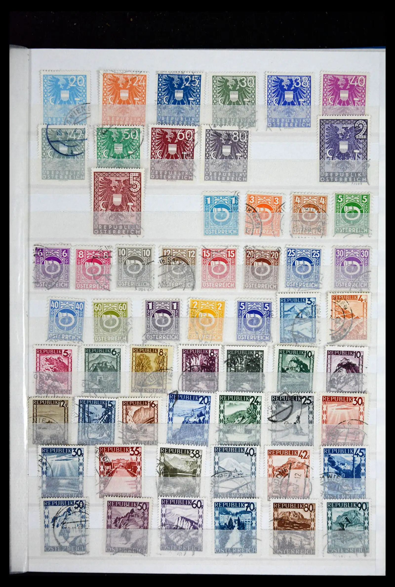 41616 0015 - Stamp collection 41616 Austria 1850-1988.