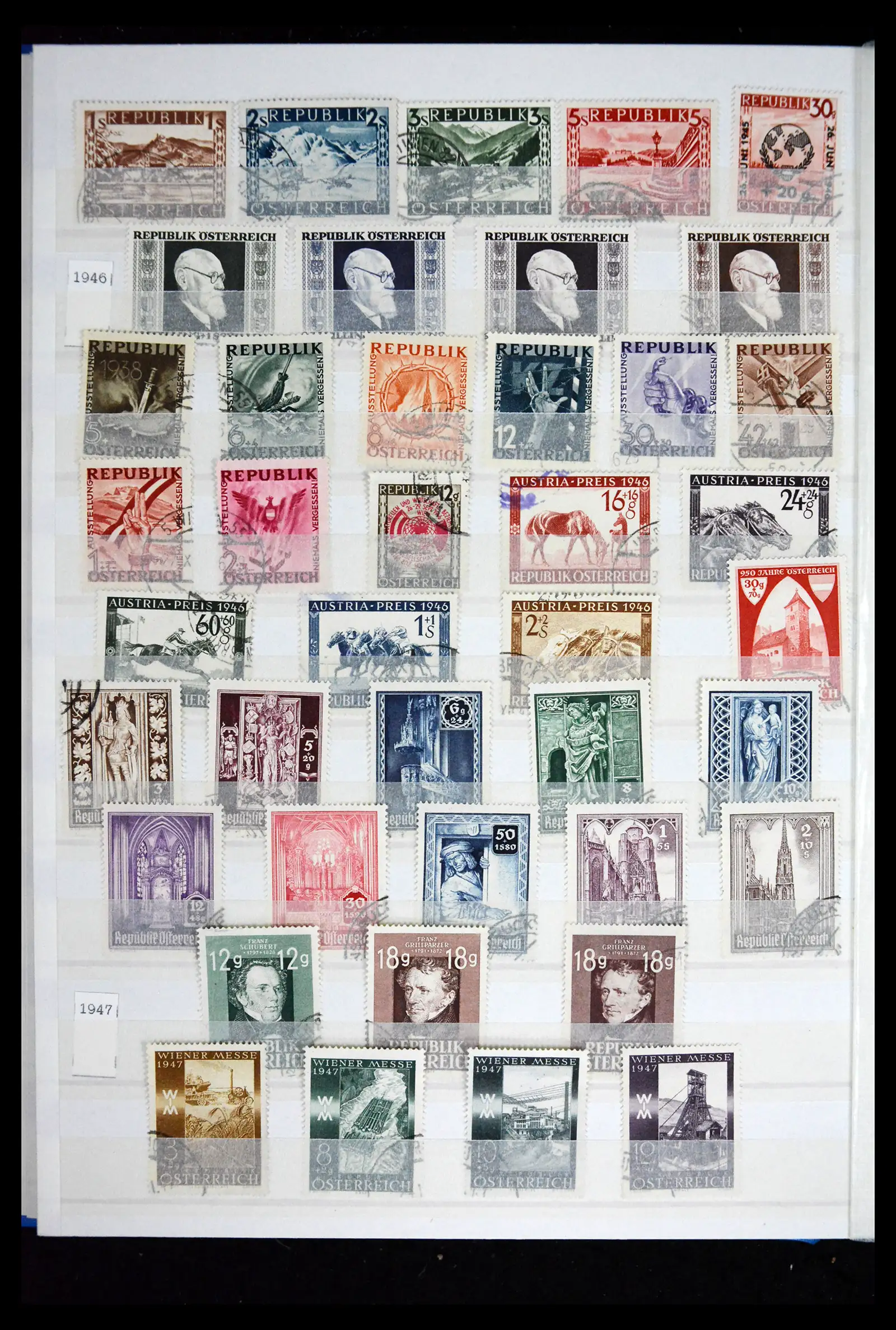 41616 0016 - Stamp collection 41616 Austria 1850-1988.