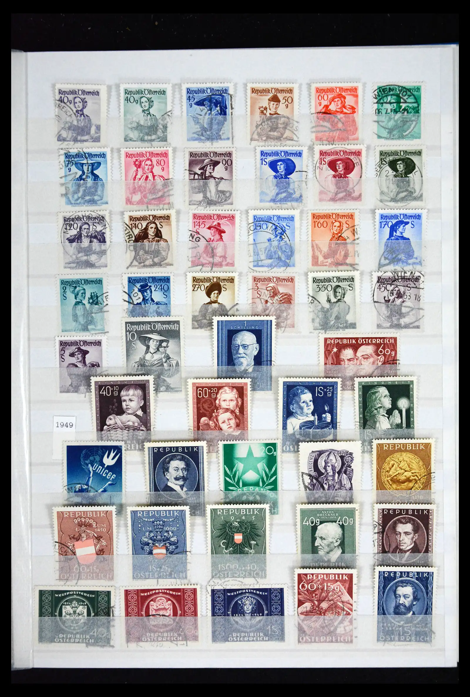 41616 0019 - Stamp collection 41616 Austria 1850-1988.