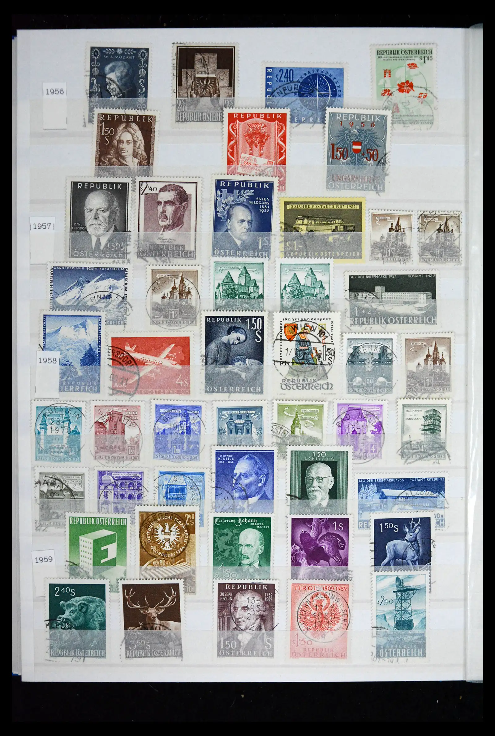 41616 0022 - Postzegelverzameling 41616 Oostenrijk 1850-1988.