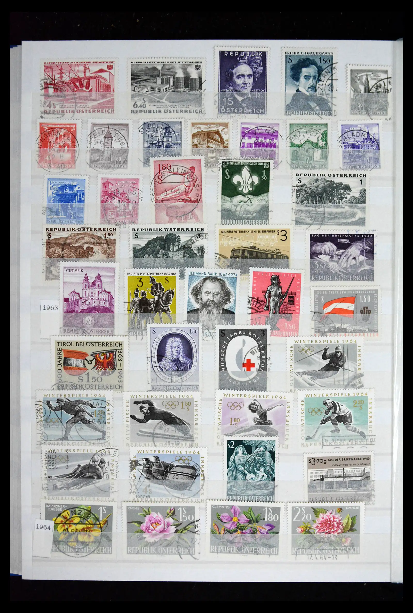 41616 0024 - Postzegelverzameling 41616 Oostenrijk 1850-1988.