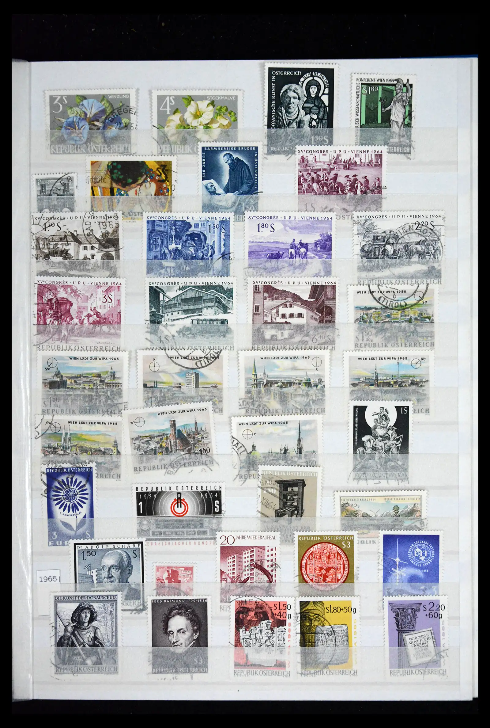 41616 0025 - Postzegelverzameling 41616 Oostenrijk 1850-1988.