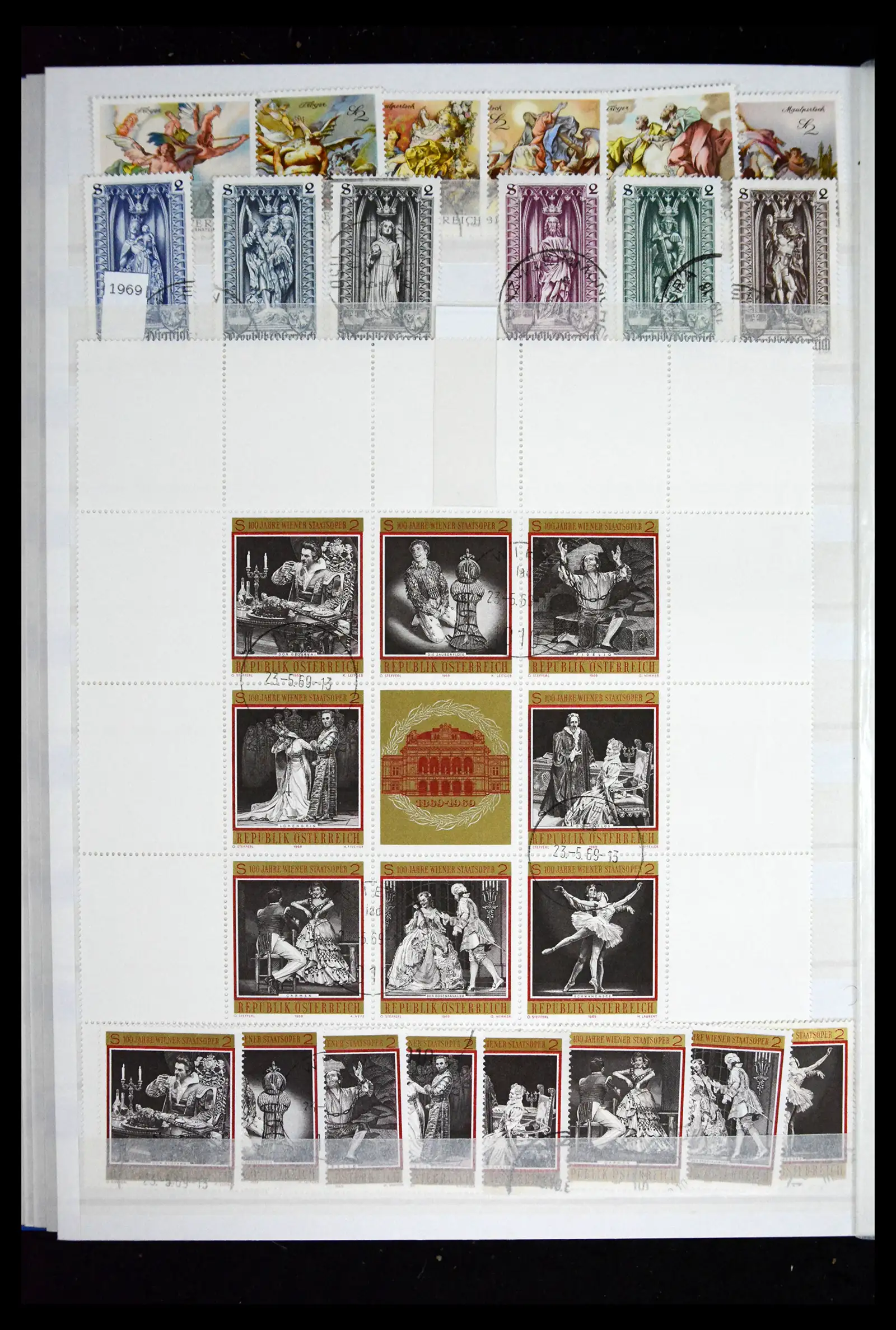 41616 0028 - Postzegelverzameling 41616 Oostenrijk 1850-1988.