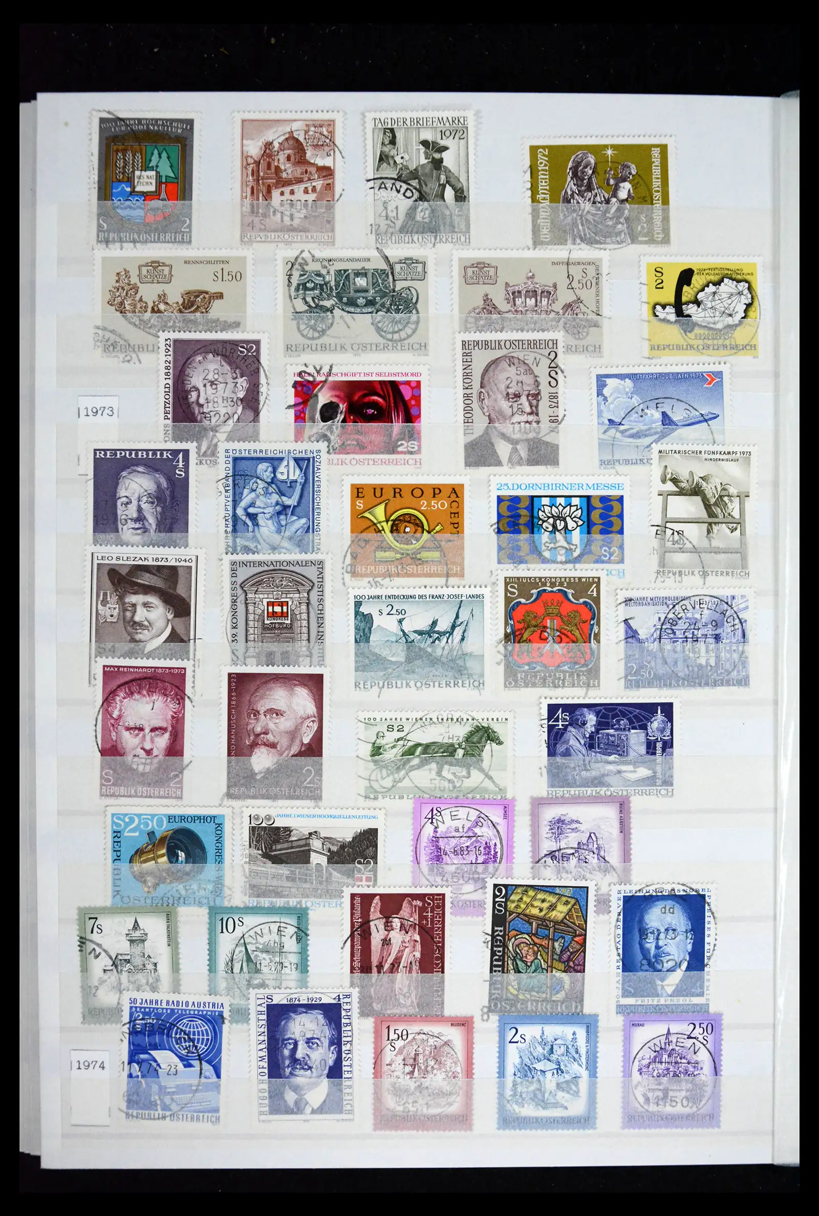 41616 0032 - Postzegelverzameling 41616 Oostenrijk 1850-1988.