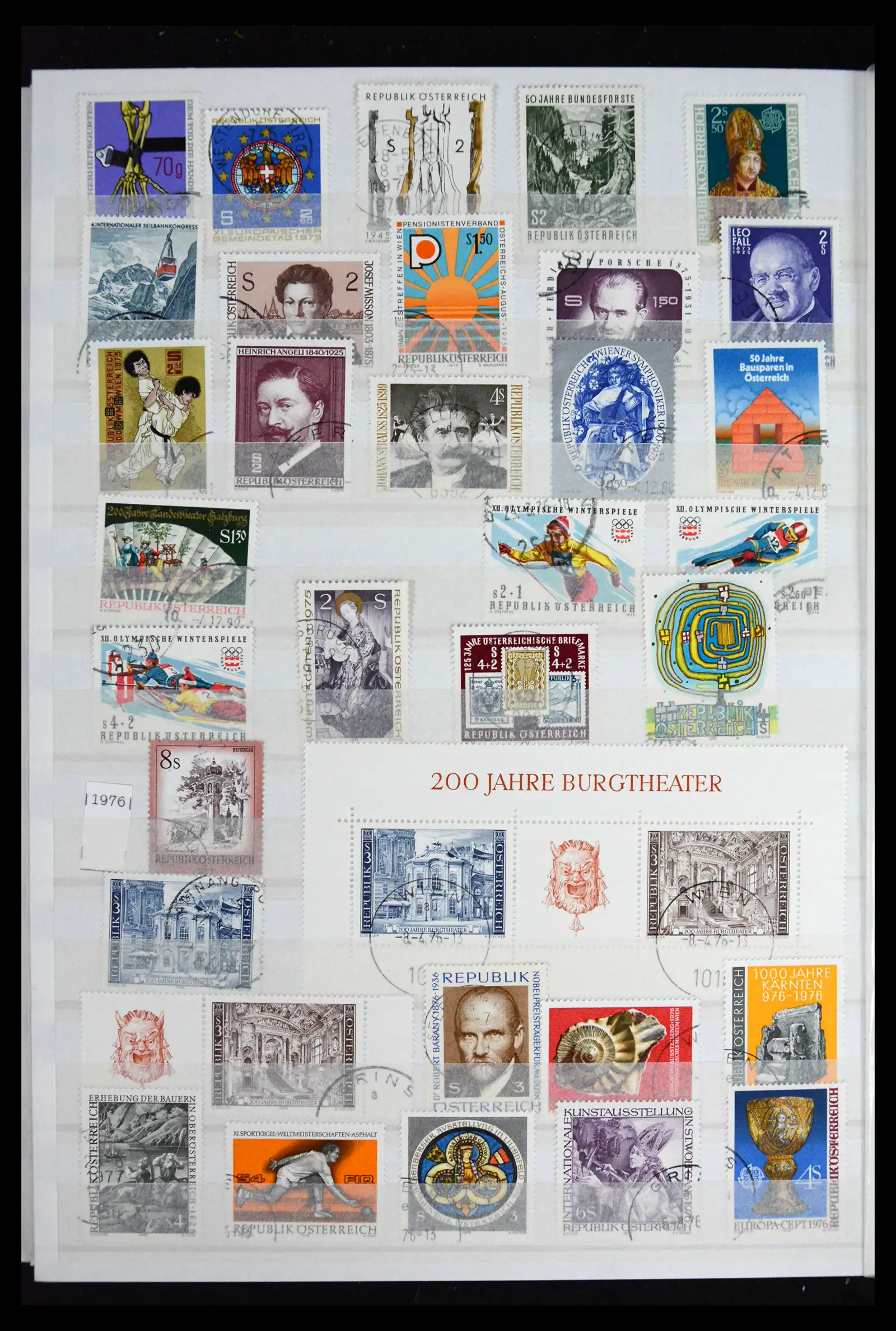 41616 0034 - Postzegelverzameling 41616 Oostenrijk 1850-1988.