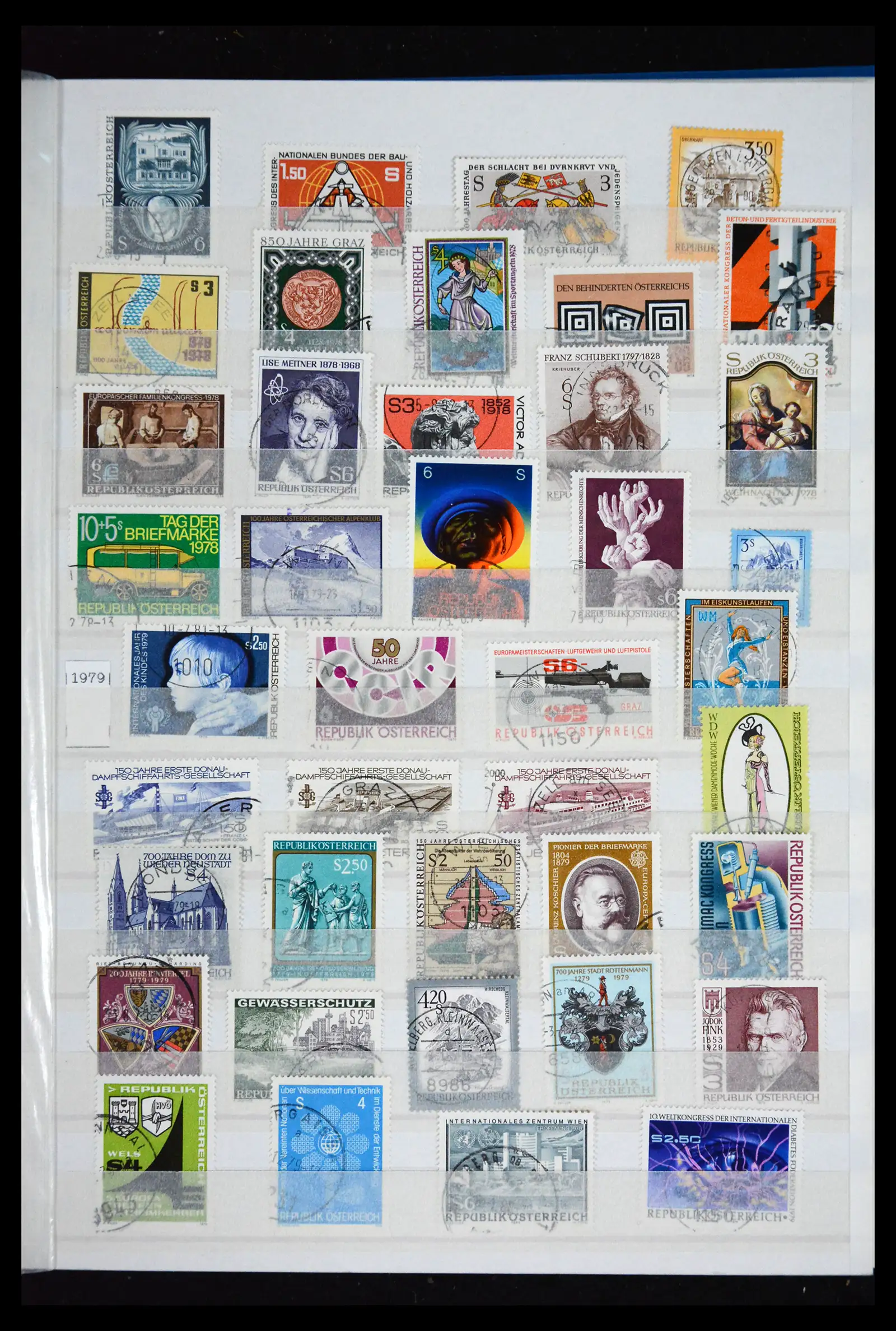 41616 0037 - Postzegelverzameling 41616 Oostenrijk 1850-1988.