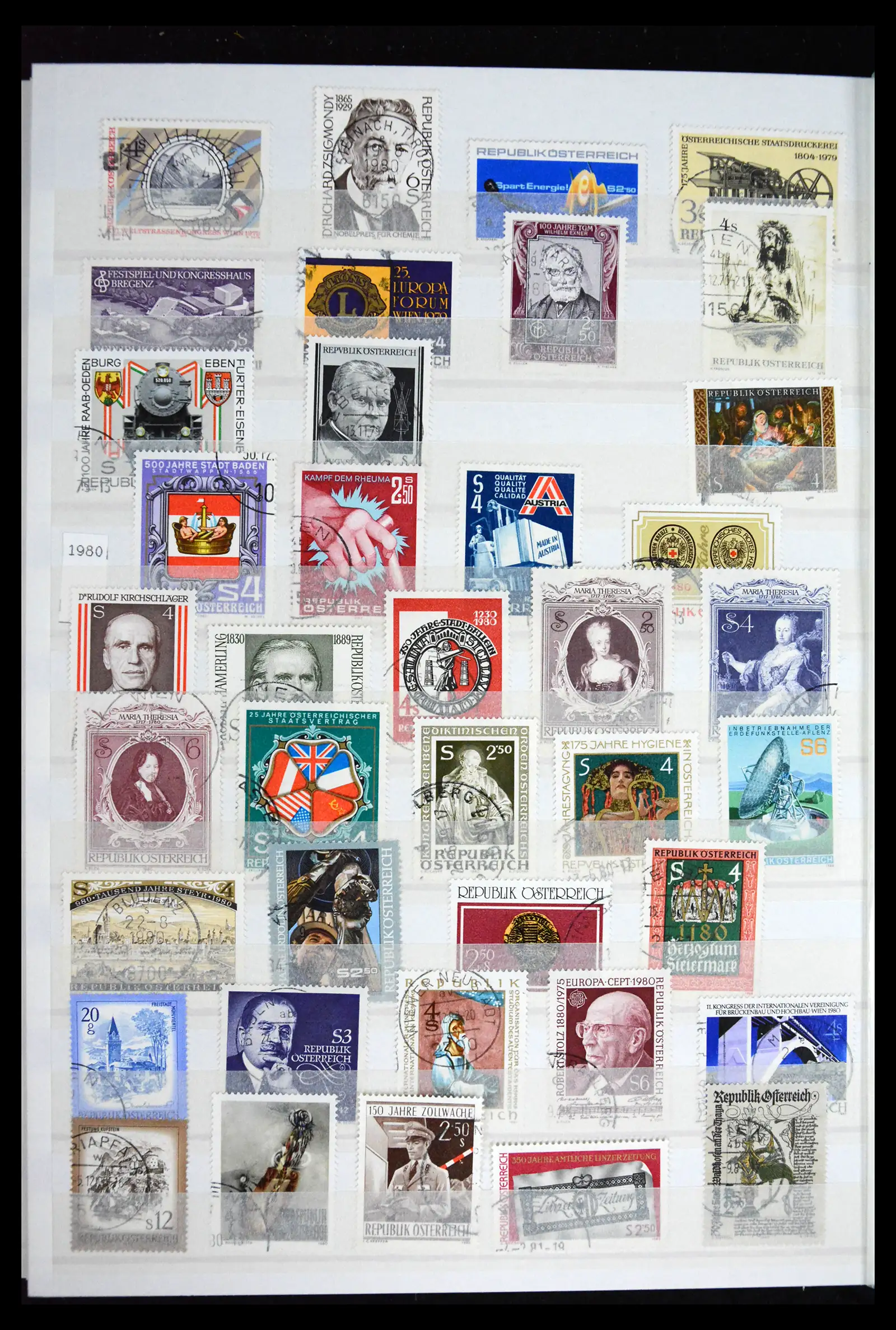 41616 0038 - Postzegelverzameling 41616 Oostenrijk 1850-1988.