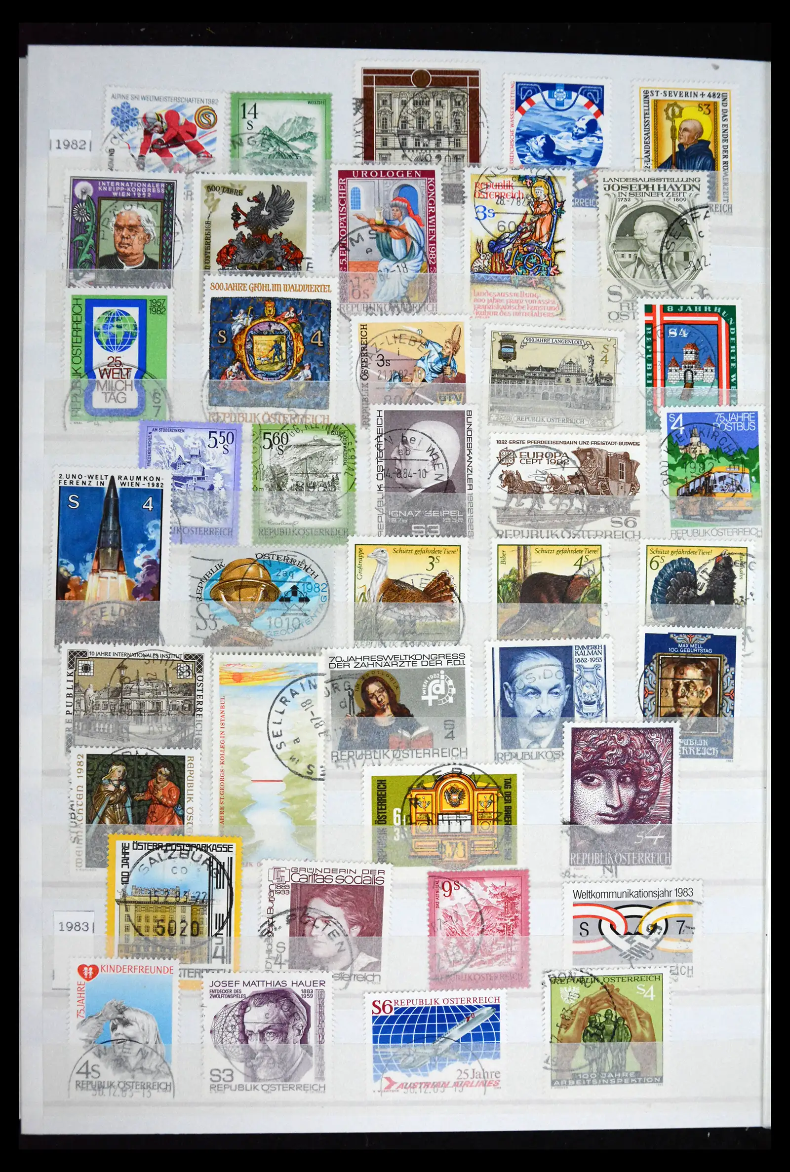 41616 0040 - Postzegelverzameling 41616 Oostenrijk 1850-1988.