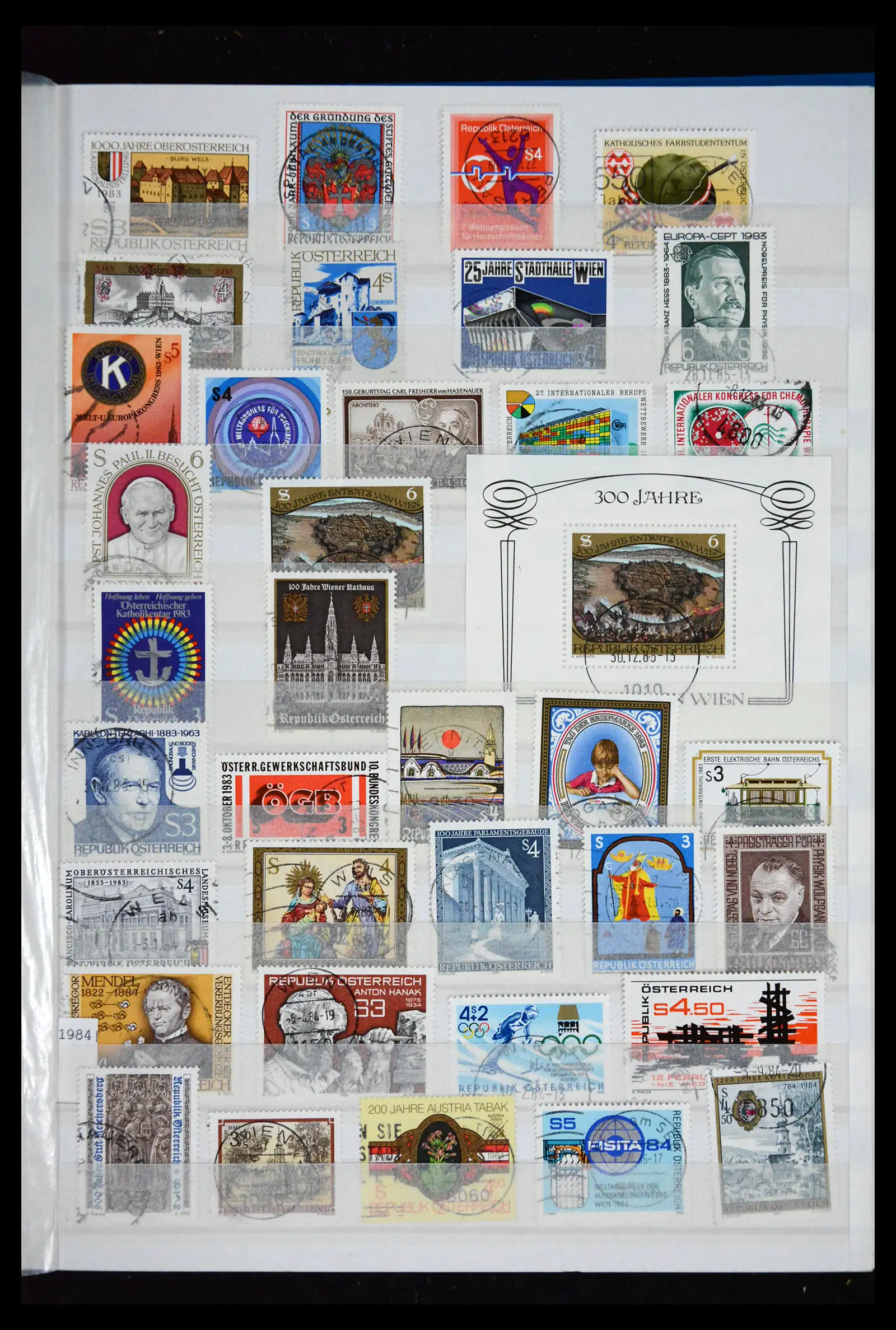 41616 0041 - Postzegelverzameling 41616 Oostenrijk 1850-1988.