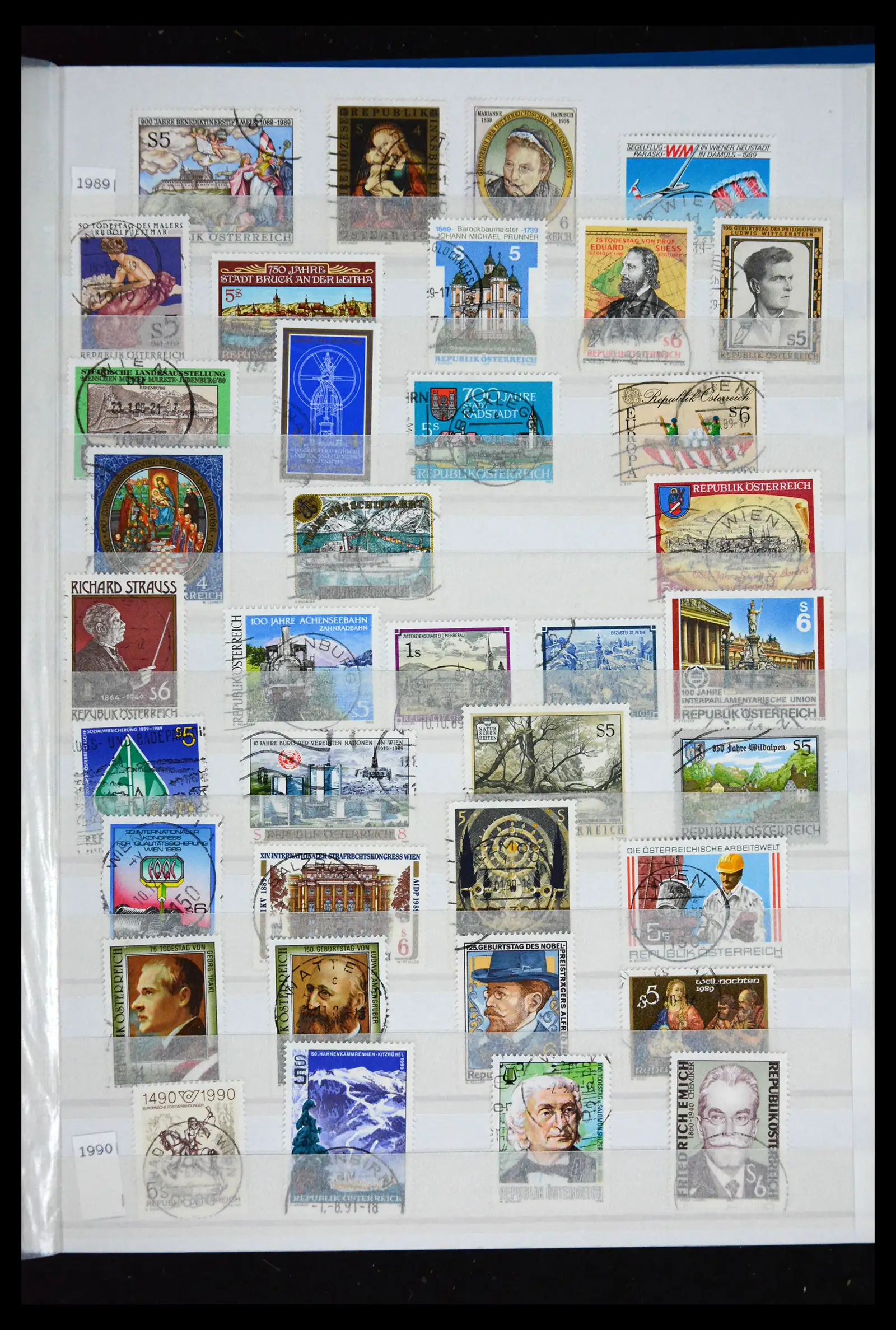 41616 0047 - Postzegelverzameling 41616 Oostenrijk 1850-1988.