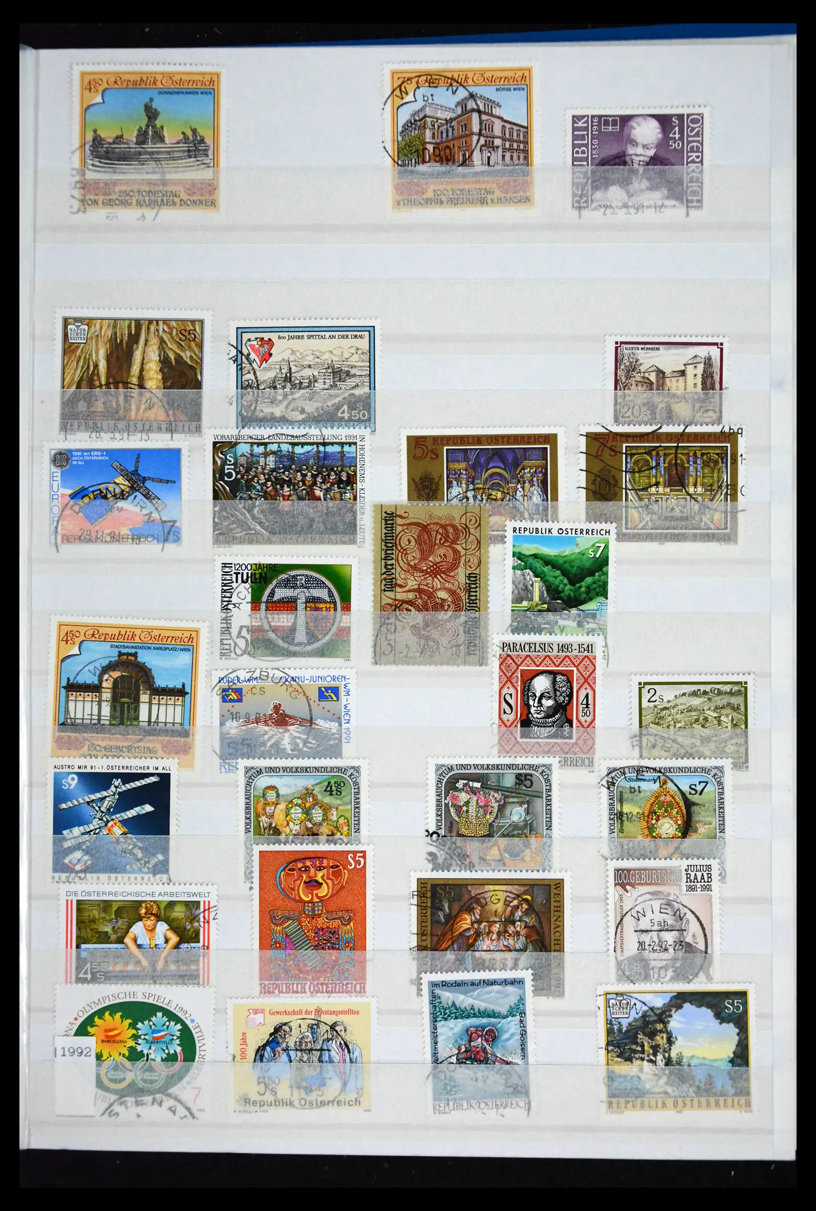 41616 0049 - Postzegelverzameling 41616 Oostenrijk 1850-1988.