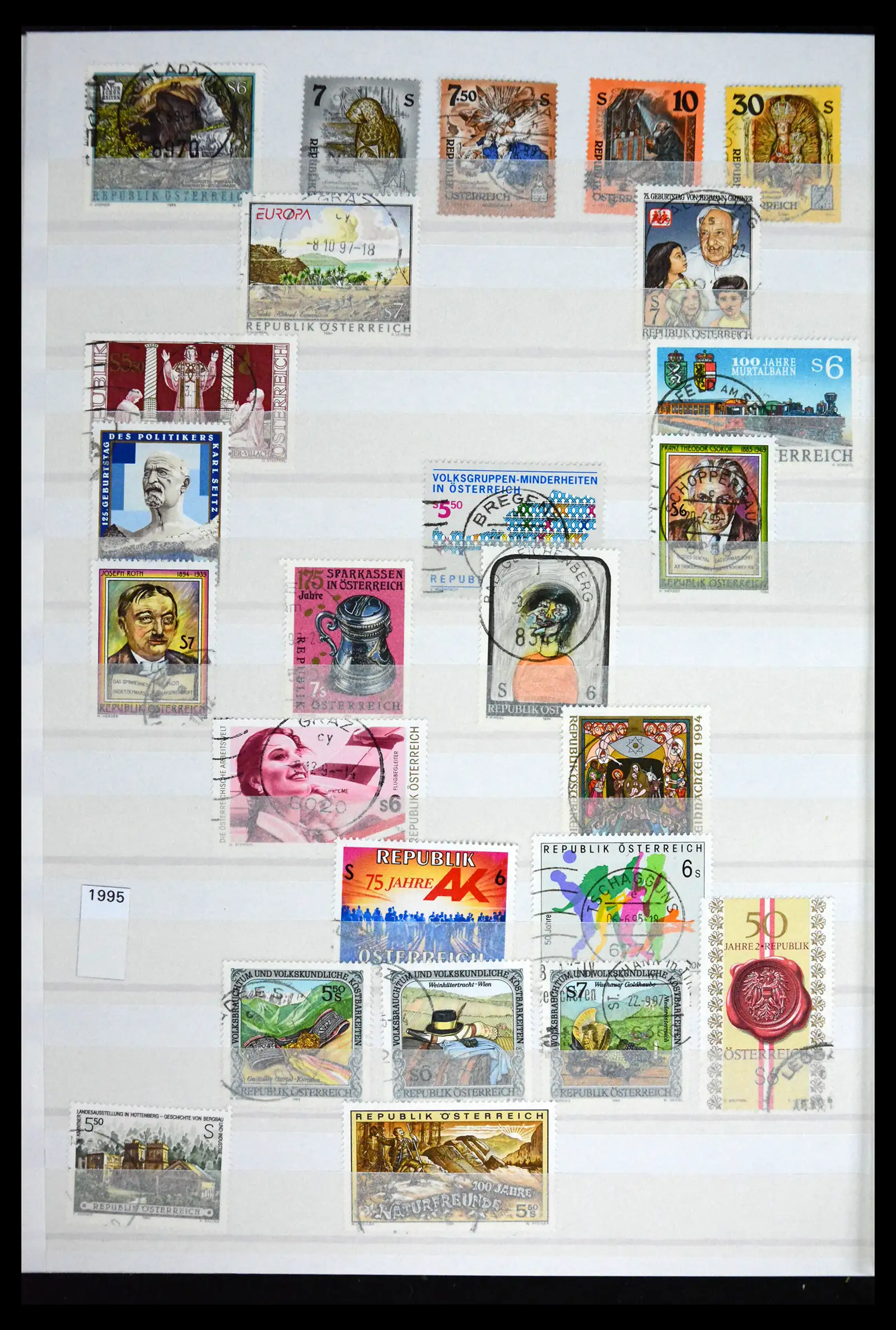 41616 0052 - Postzegelverzameling 41616 Oostenrijk 1850-1988.