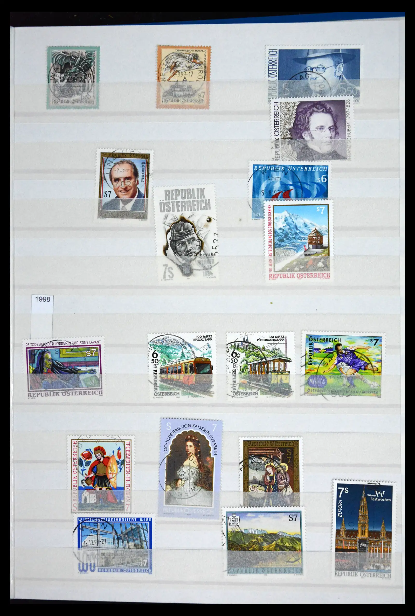 41616 0055 - Postzegelverzameling 41616 Oostenrijk 1850-1988.