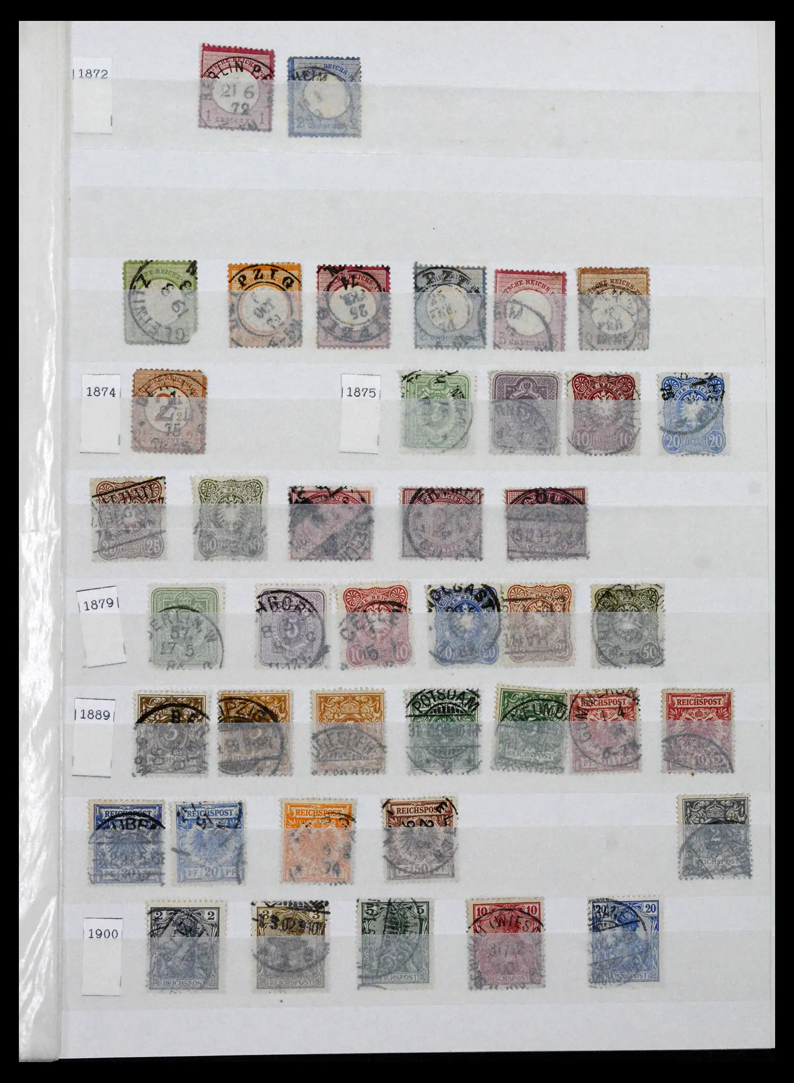41617 0001 - Stamp collection 41617 Germany and territories 1872-1955.