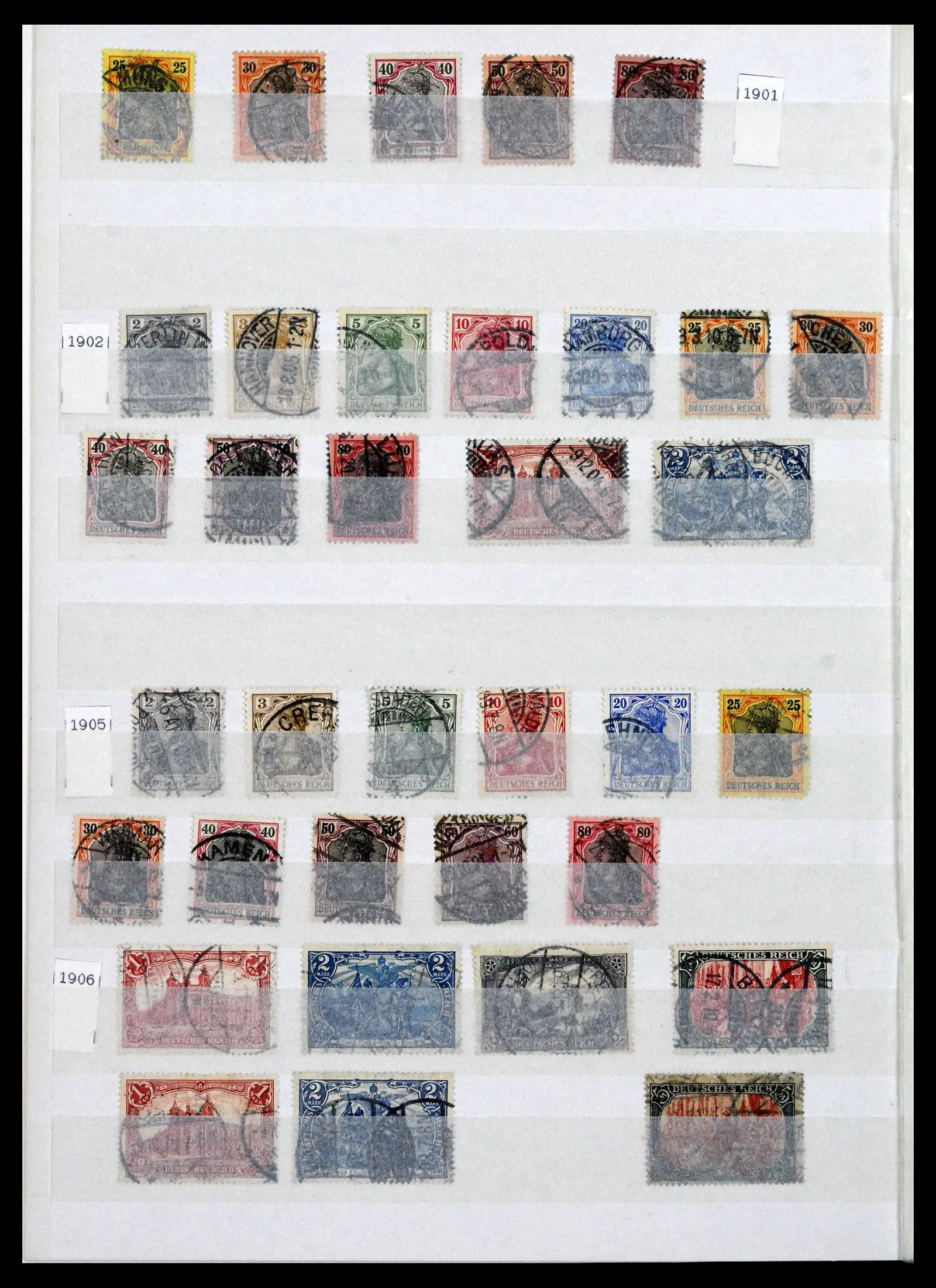 41617 0002 - Stamp collection 41617 Germany and territories 1872-1955.