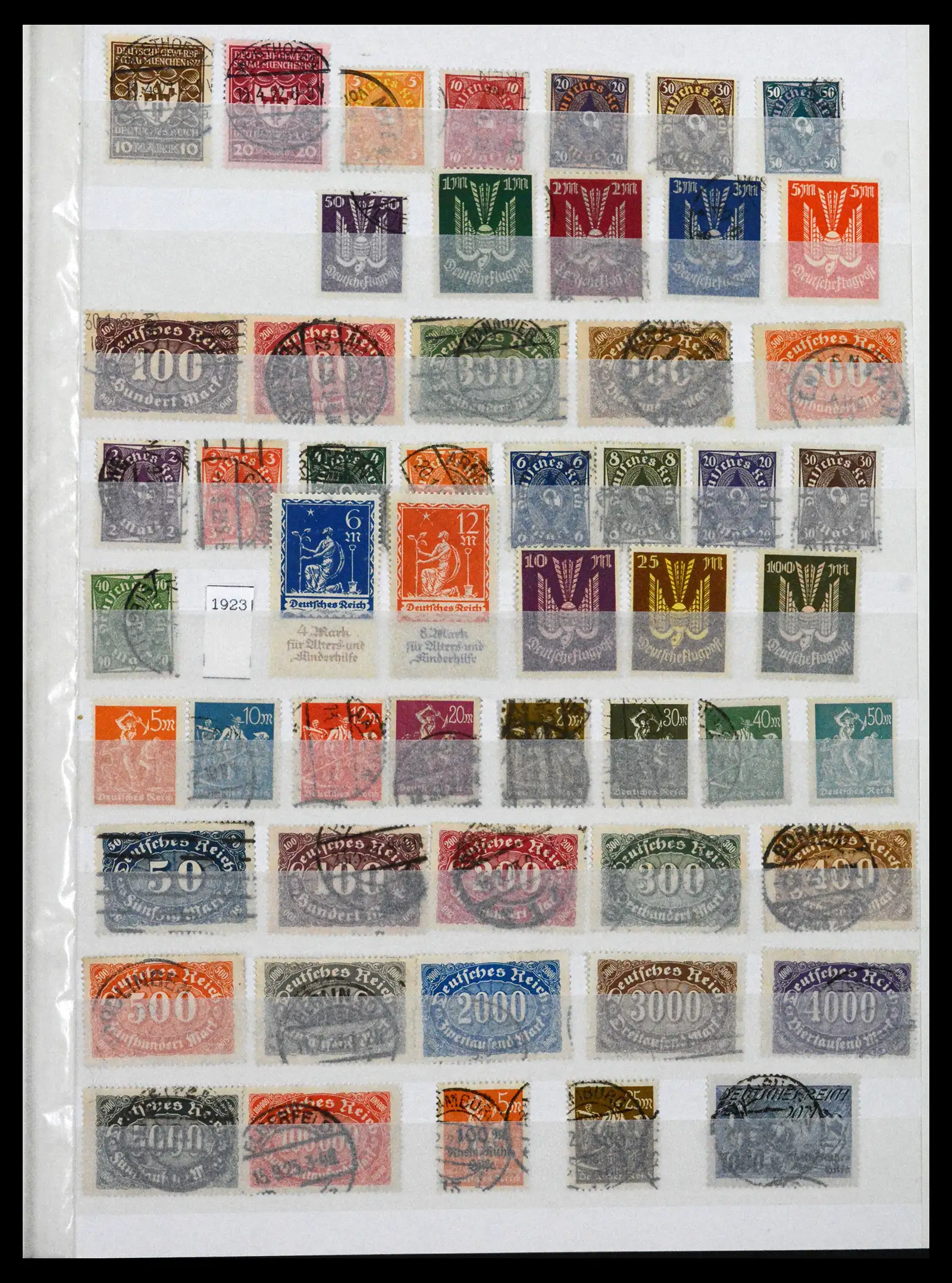 41617 0005 - Stamp collection 41617 Germany and territories 1872-1955.