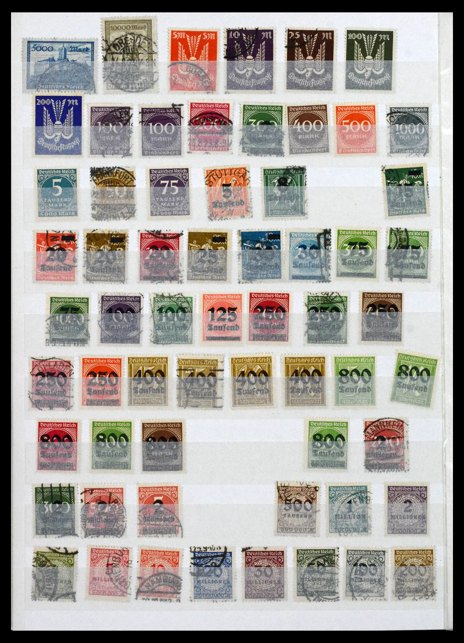 41617 0006 - Stamp collection 41617 Germany and territories 1872-1955.
