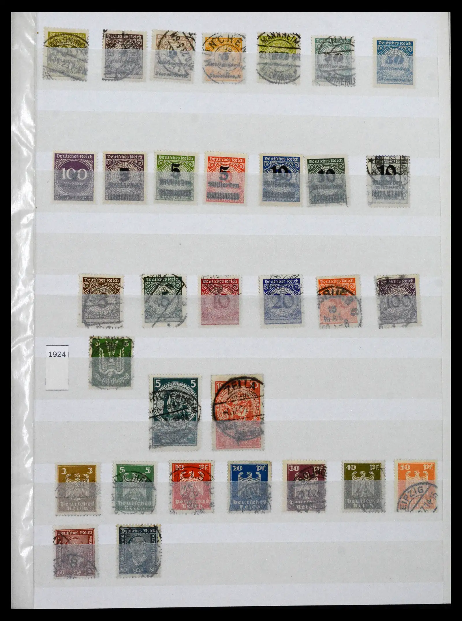 41617 0007 - Stamp collection 41617 Germany and territories 1872-1955.