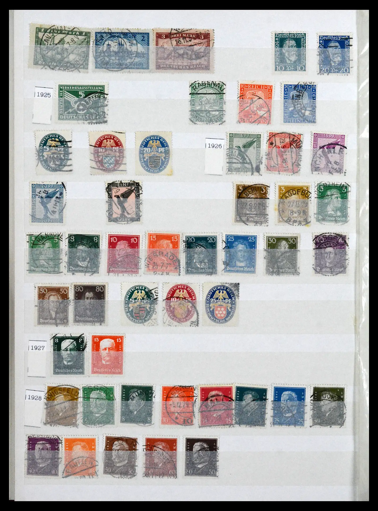 41617 0008 - Stamp collection 41617 Germany and territories 1872-1955.