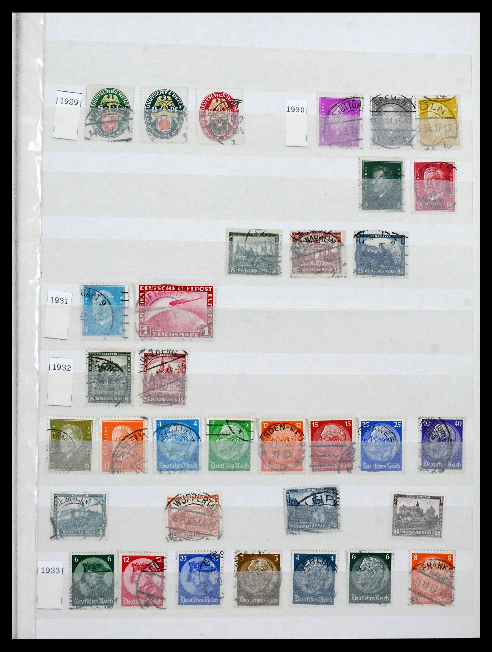 41617 0009 - Stamp collection 41617 Germany and territories 1872-1955.