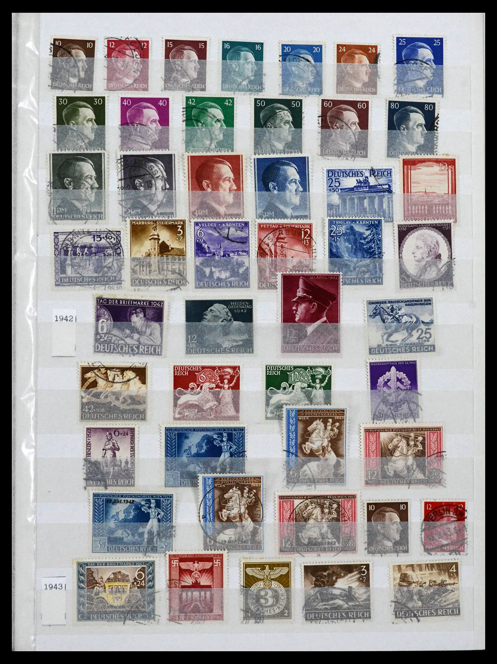 41617 0015 - Stamp collection 41617 Germany and territories 1872-1955.