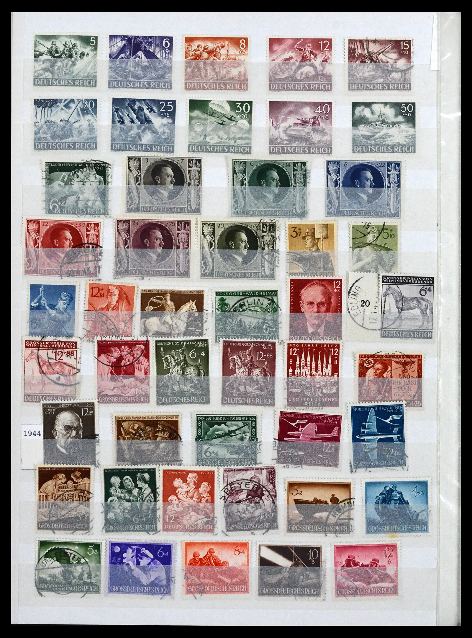 41617 0016 - Stamp collection 41617 Germany and territories 1872-1955.