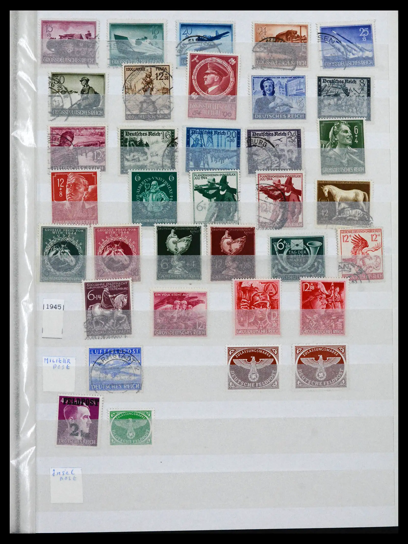 41617 0017 - Stamp collection 41617 Germany and territories 1872-1955.