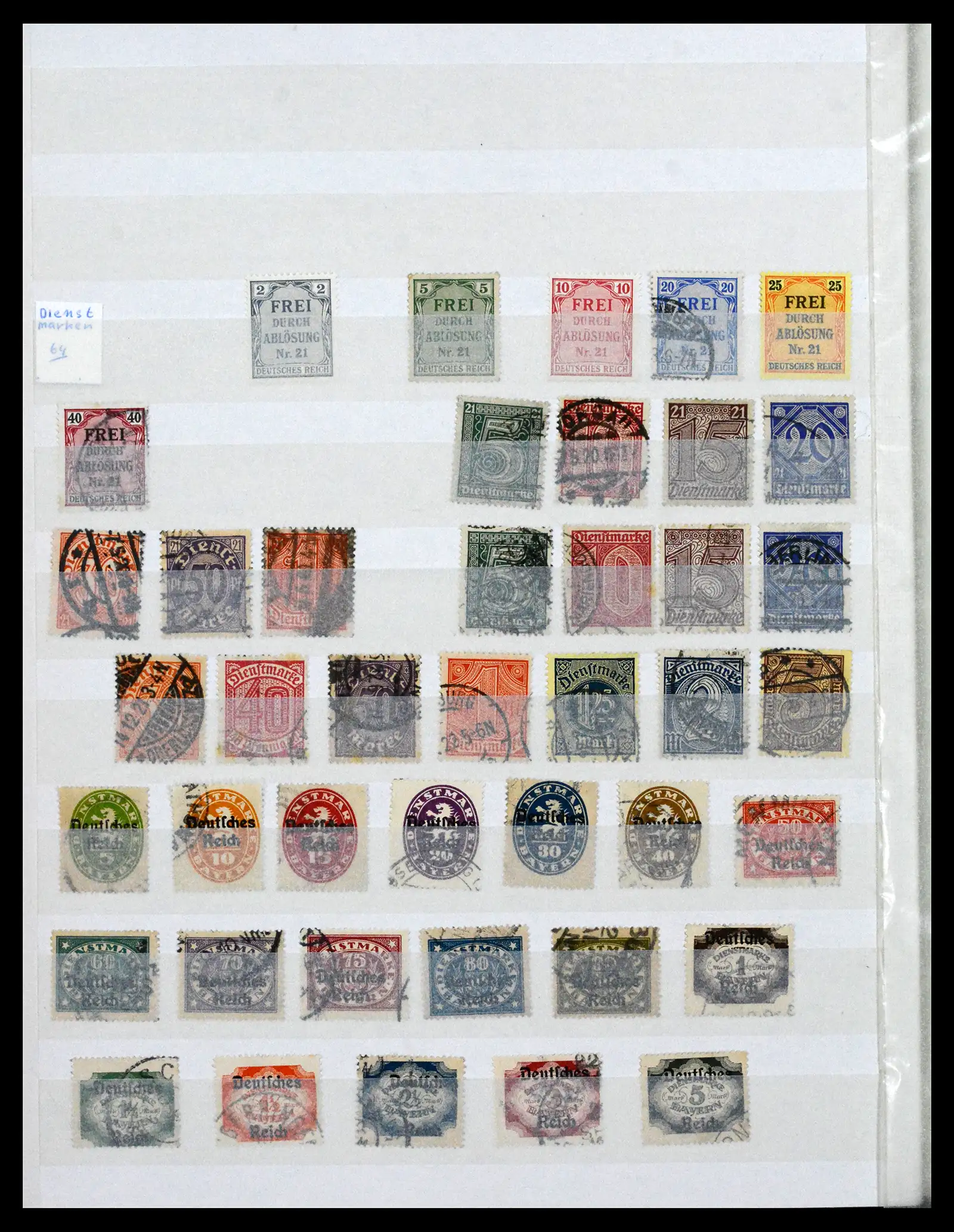 41617 0018 - Stamp collection 41617 Germany and territories 1872-1955.