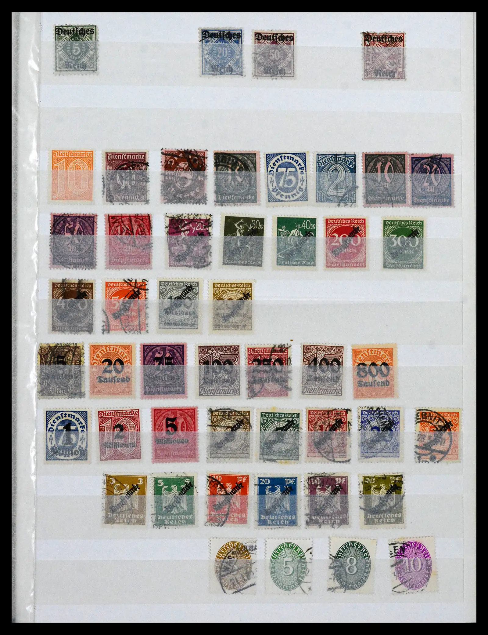 41617 0019 - Stamp collection 41617 Germany and territories 1872-1955.