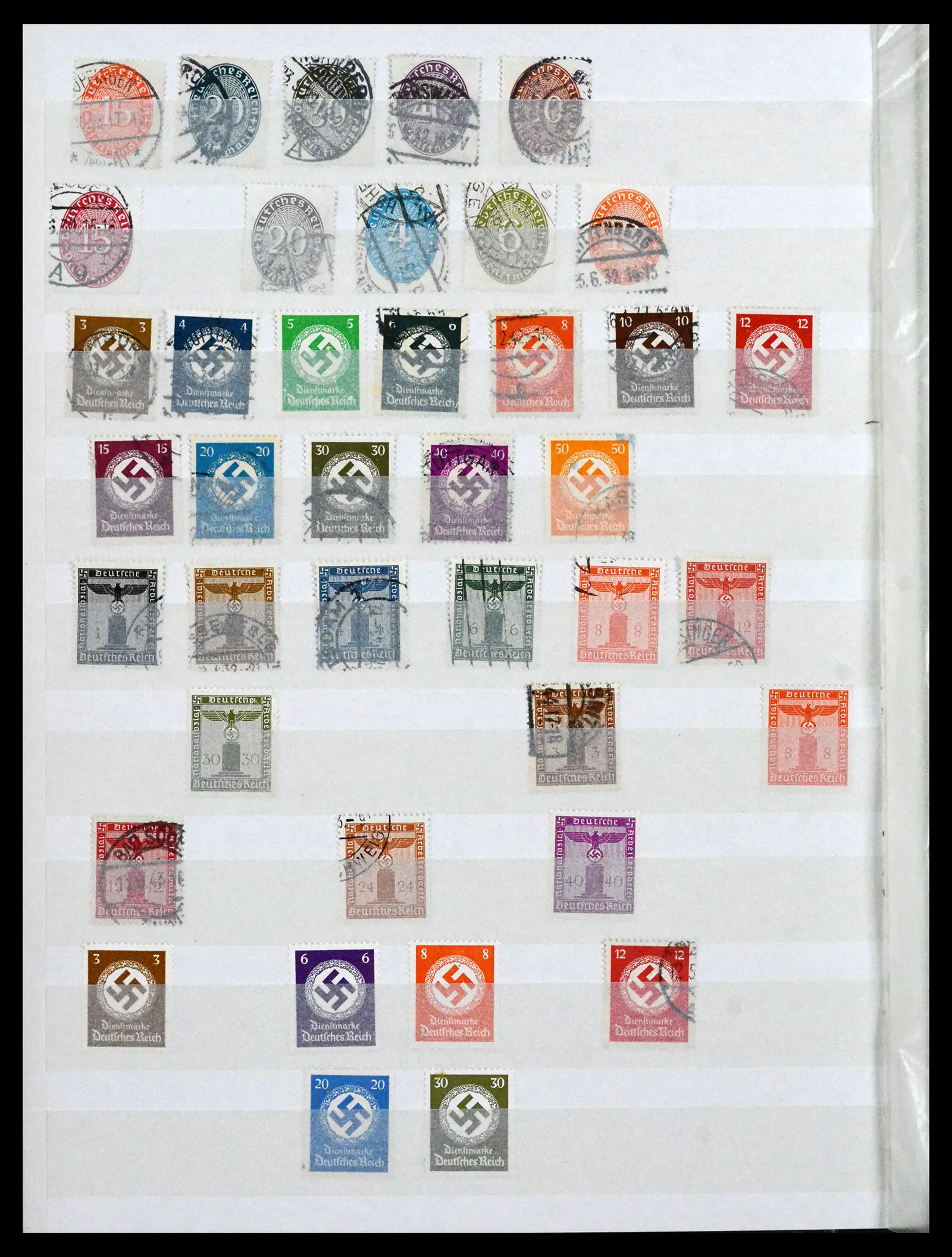 41617 0020 - Stamp collection 41617 Germany and territories 1872-1955.