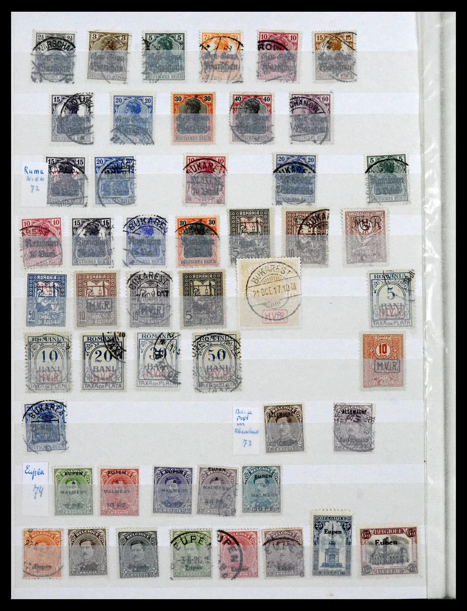 41617 0022 - Postzegelverzameling 41617 Duitsland en gebieden 1872-1955.