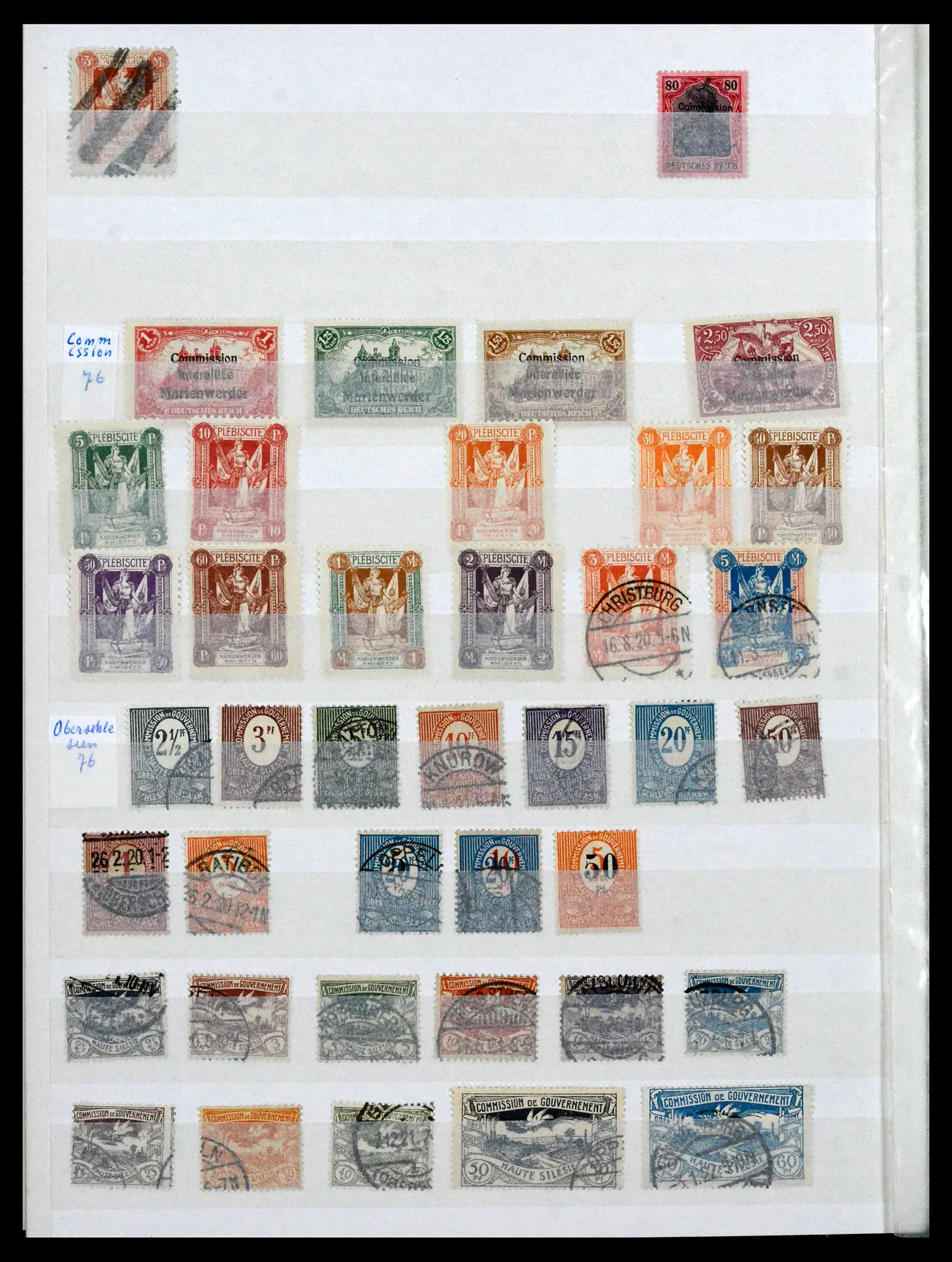 41617 0024 - Postzegelverzameling 41617 Duitsland en gebieden 1872-1955.