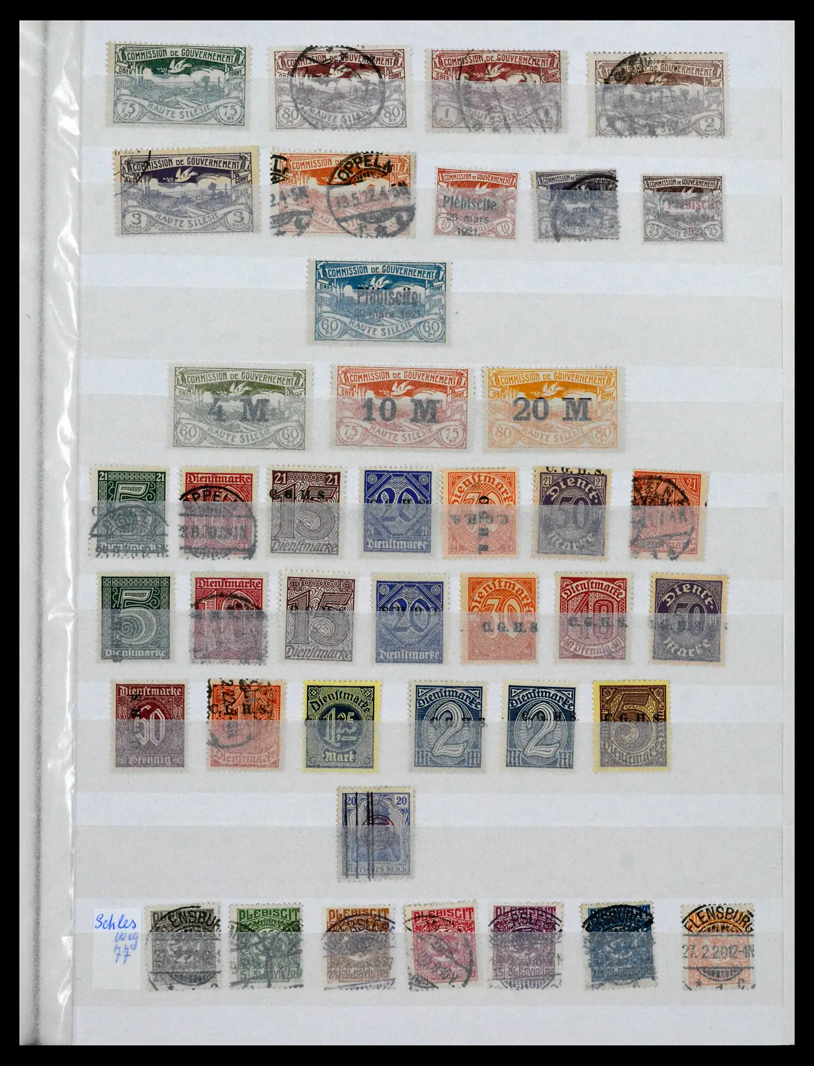 41617 0025 - Postzegelverzameling 41617 Duitsland en gebieden 1872-1955.