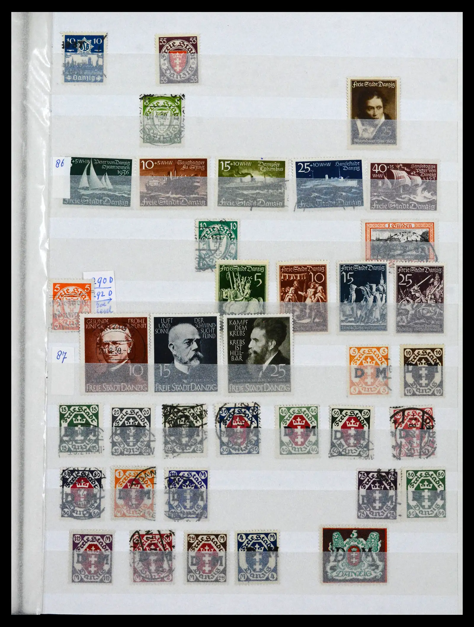 41617 0031 - Postzegelverzameling 41617 Duitsland en gebieden 1872-1955.