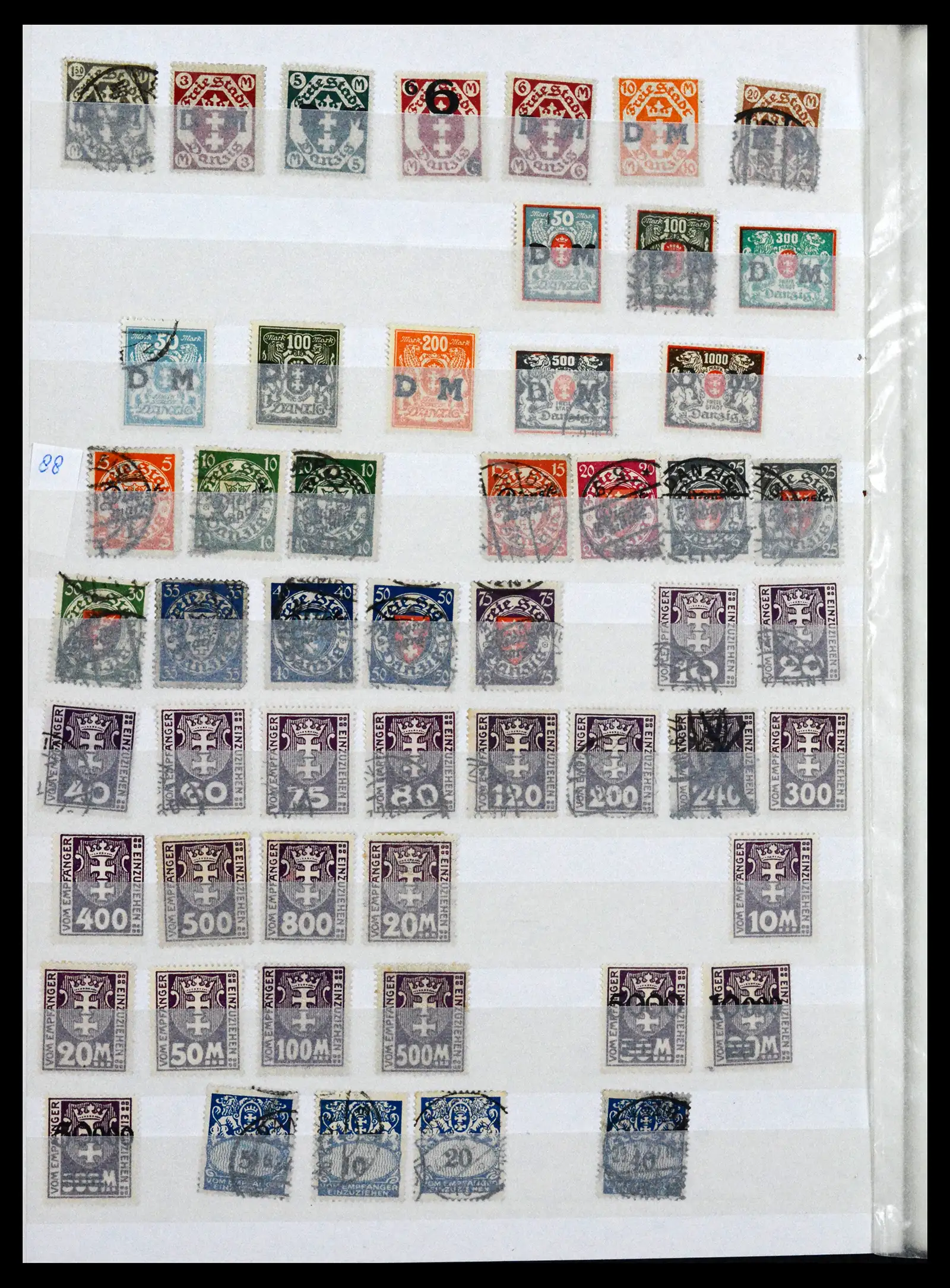 41617 0032 - Postzegelverzameling 41617 Duitsland en gebieden 1872-1955.