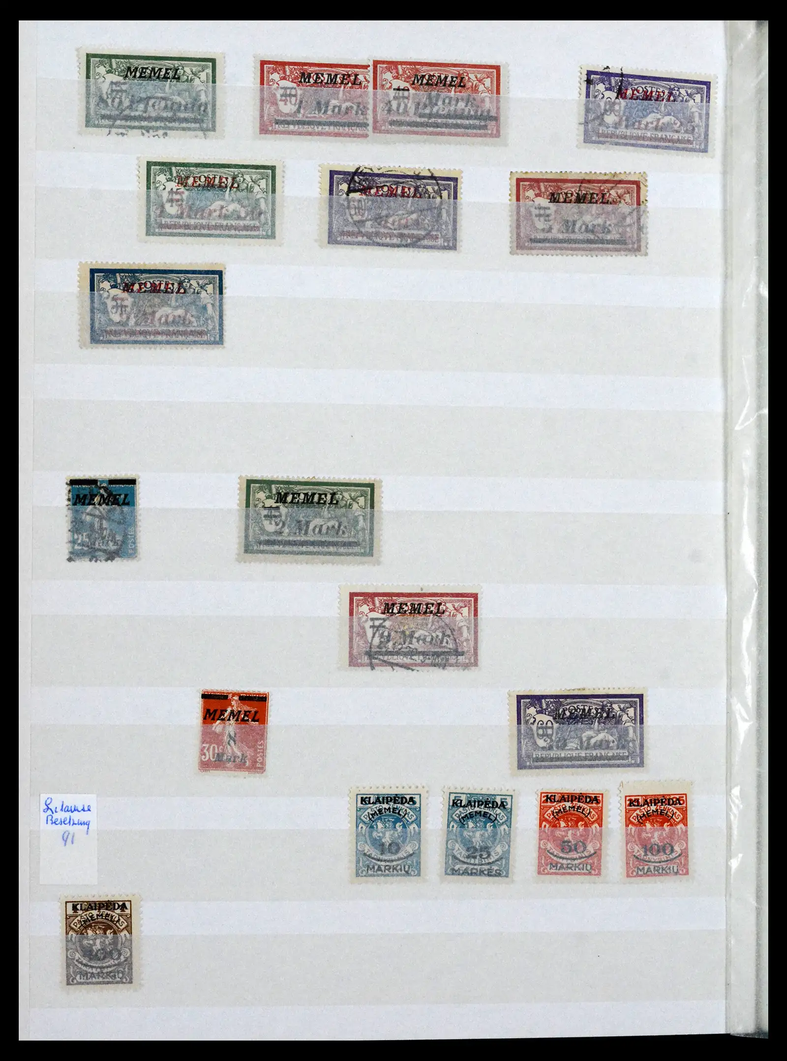 41617 0034 - Postzegelverzameling 41617 Duitsland en gebieden 1872-1955.