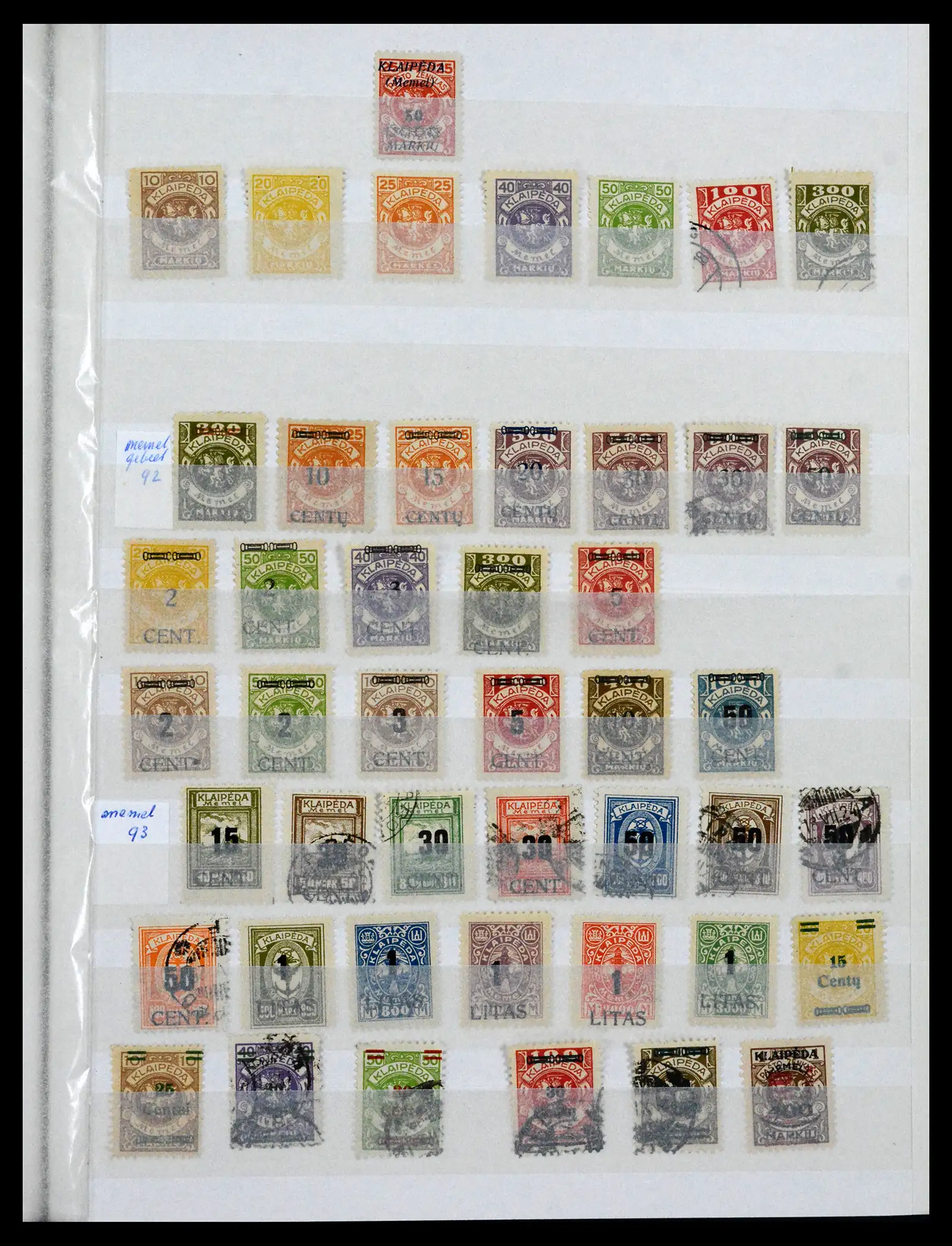 41617 0035 - Postzegelverzameling 41617 Duitsland en gebieden 1872-1955.