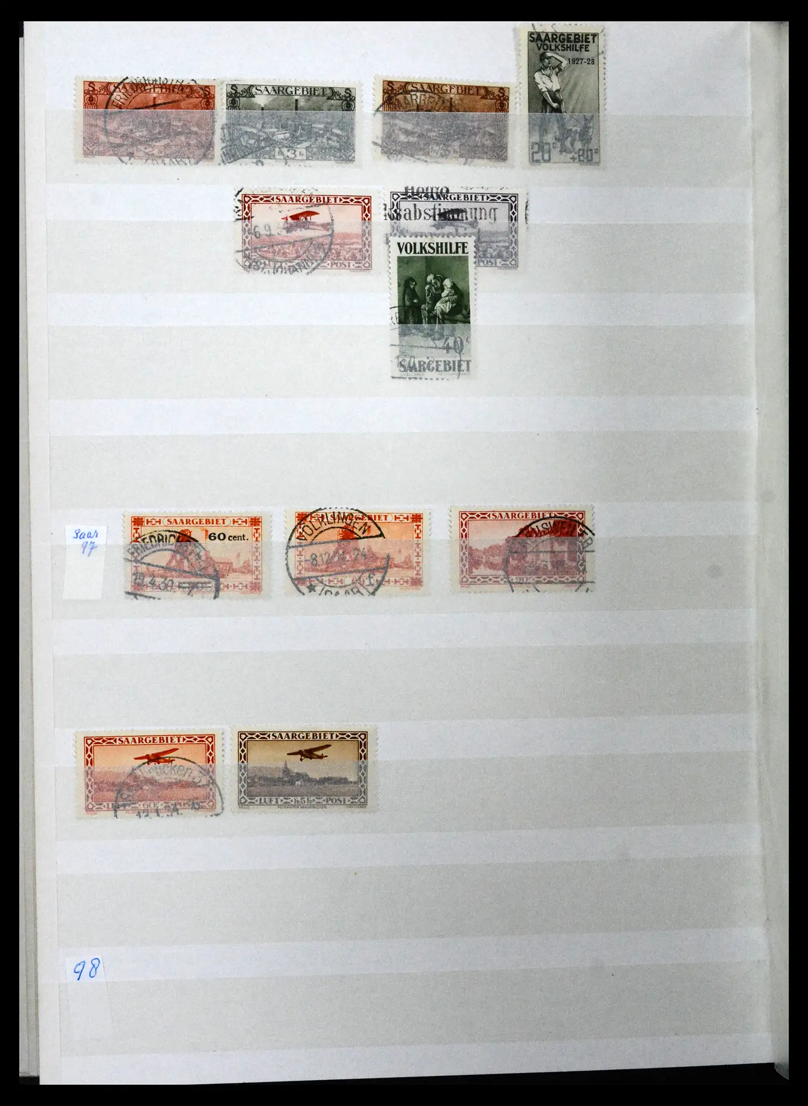 41617 0038 - Postzegelverzameling 41617 Duitsland en gebieden 1872-1955.