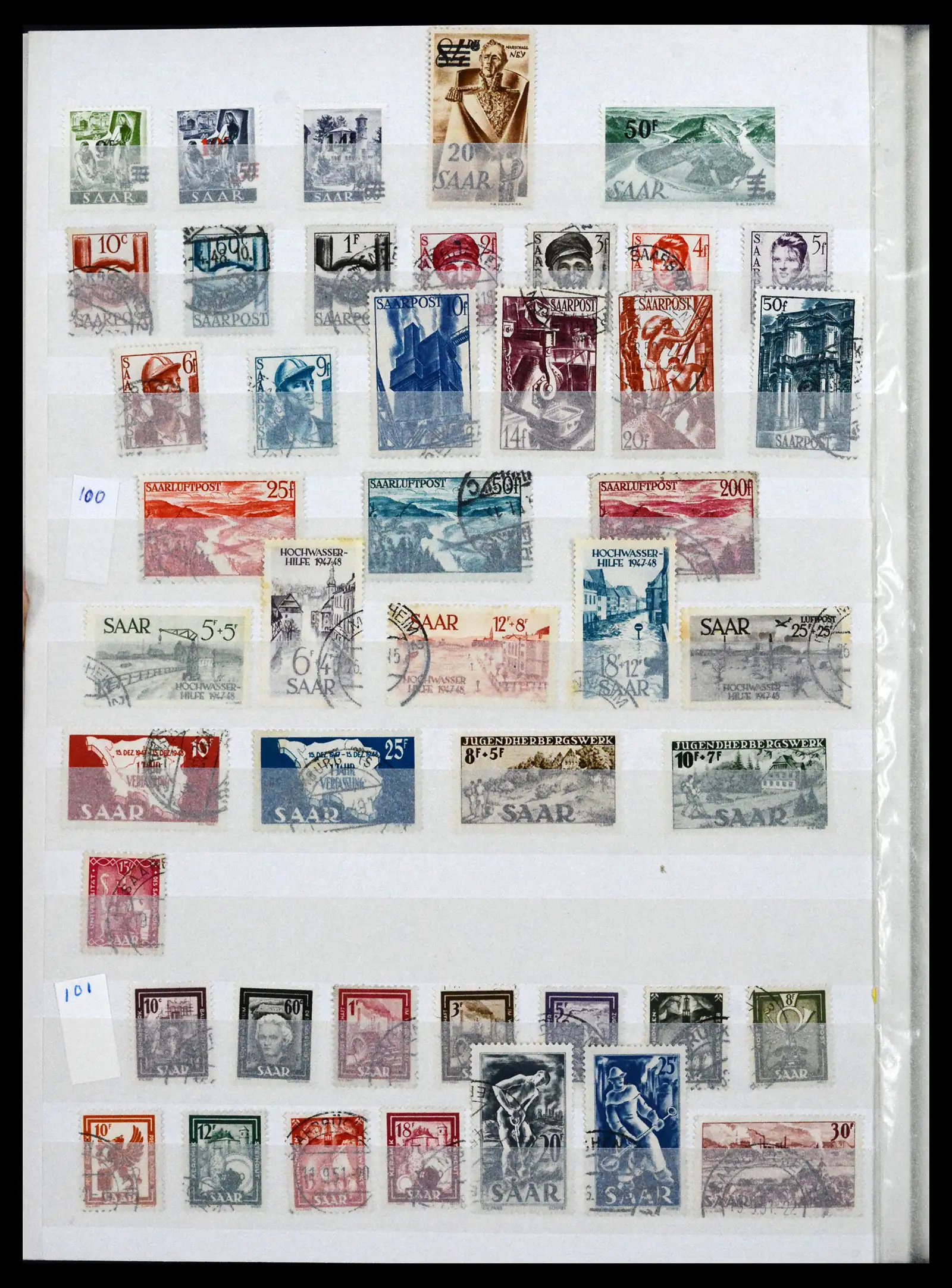 41617 0040 - Postzegelverzameling 41617 Duitsland en gebieden 1872-1955.