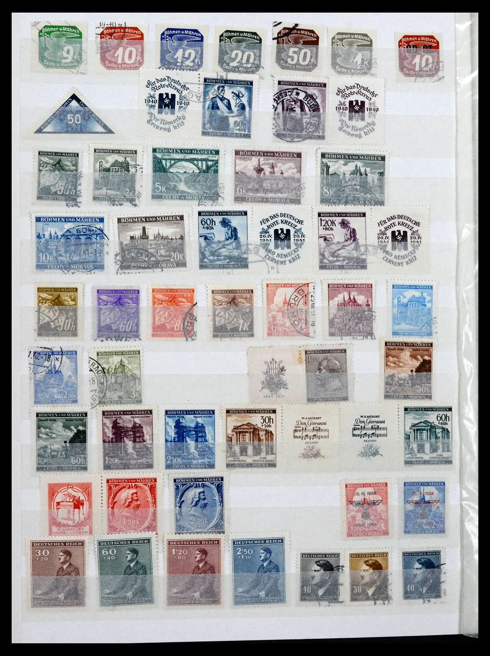 41617 0048 - Postzegelverzameling 41617 Duitsland en gebieden 1872-1955.