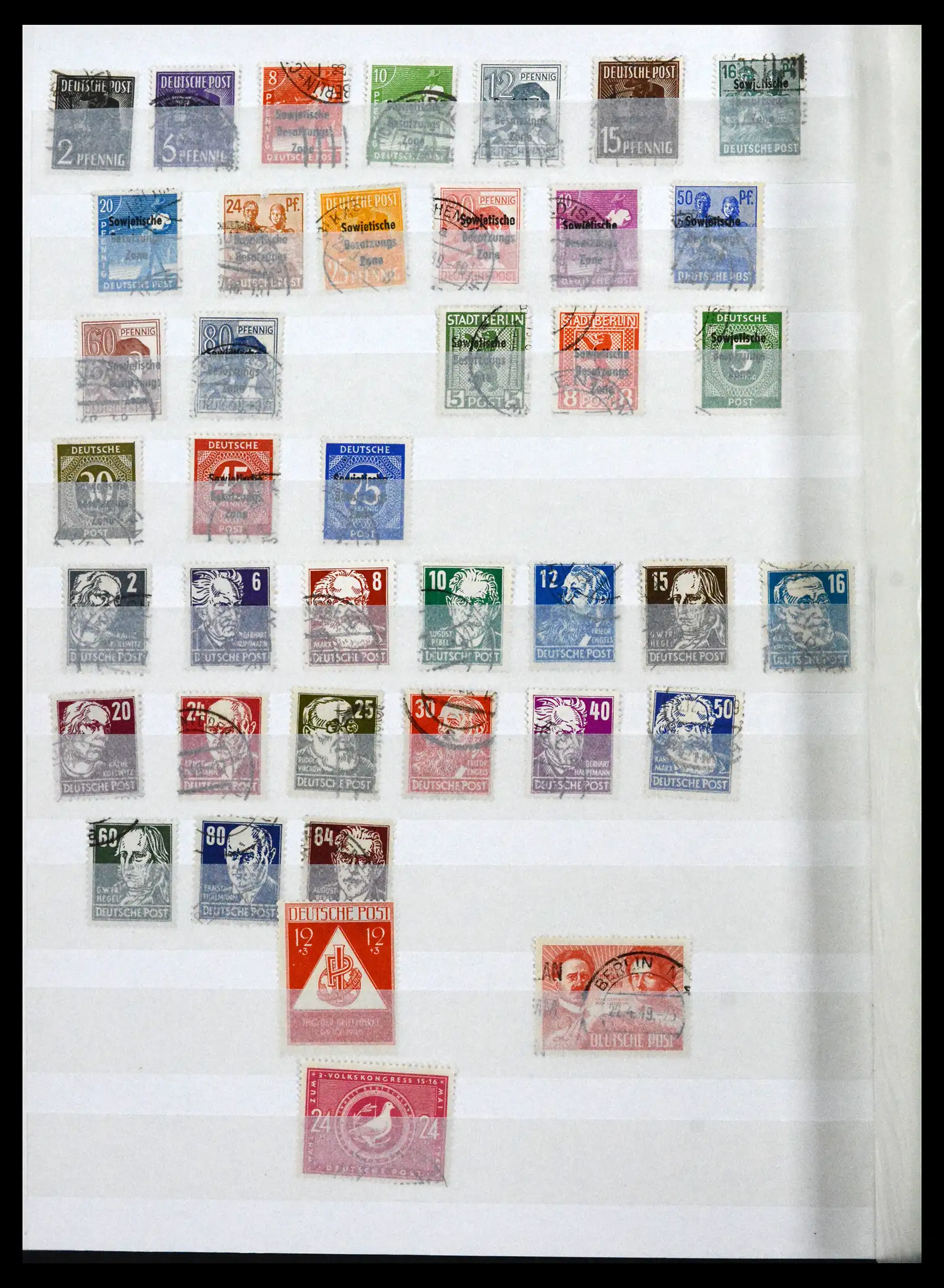 41617 0060 - Postzegelverzameling 41617 Duitsland en gebieden 1872-1955.