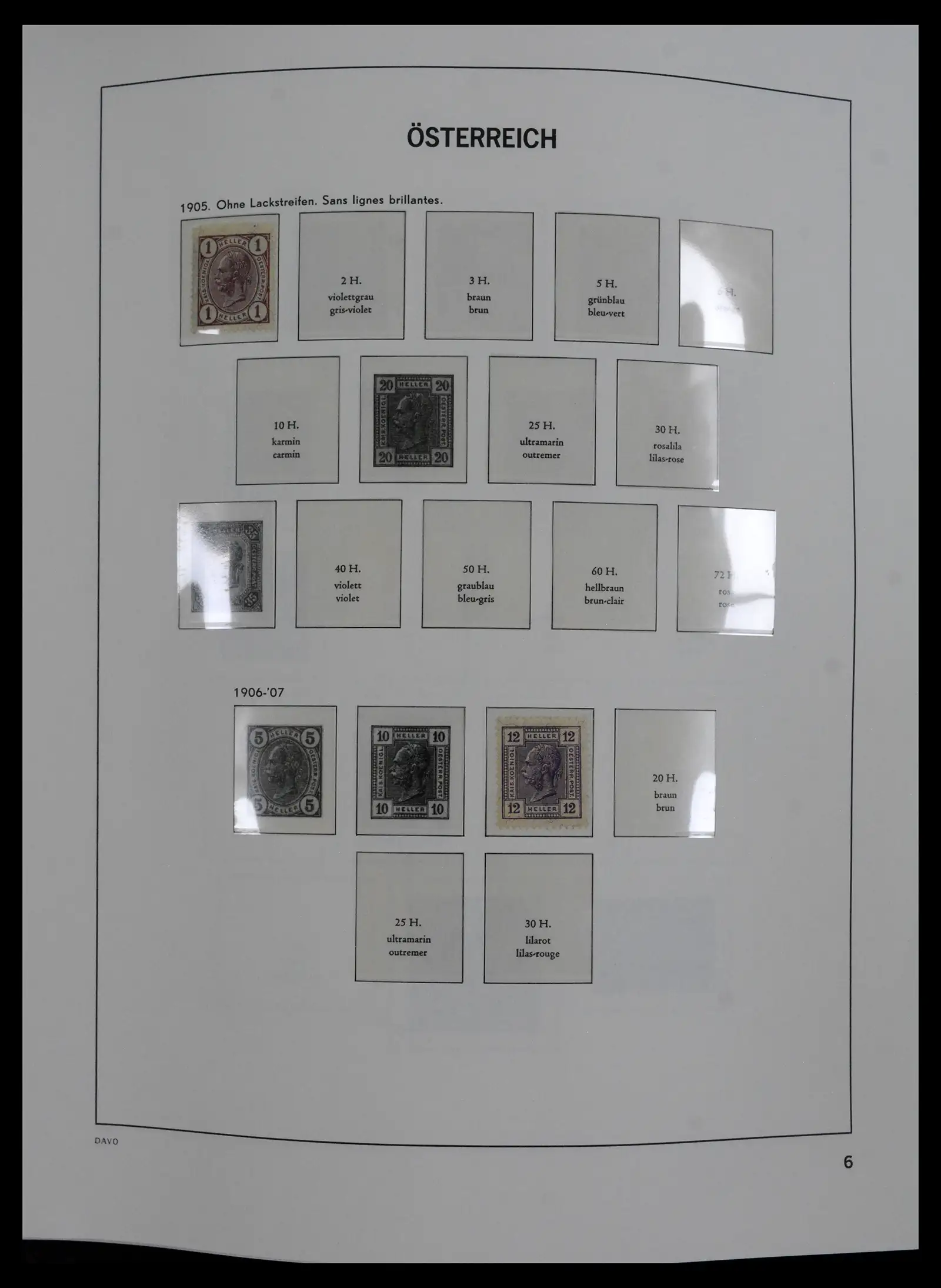41619 0003 - Stamp collection 41619 Austria and territories 1867-1961.