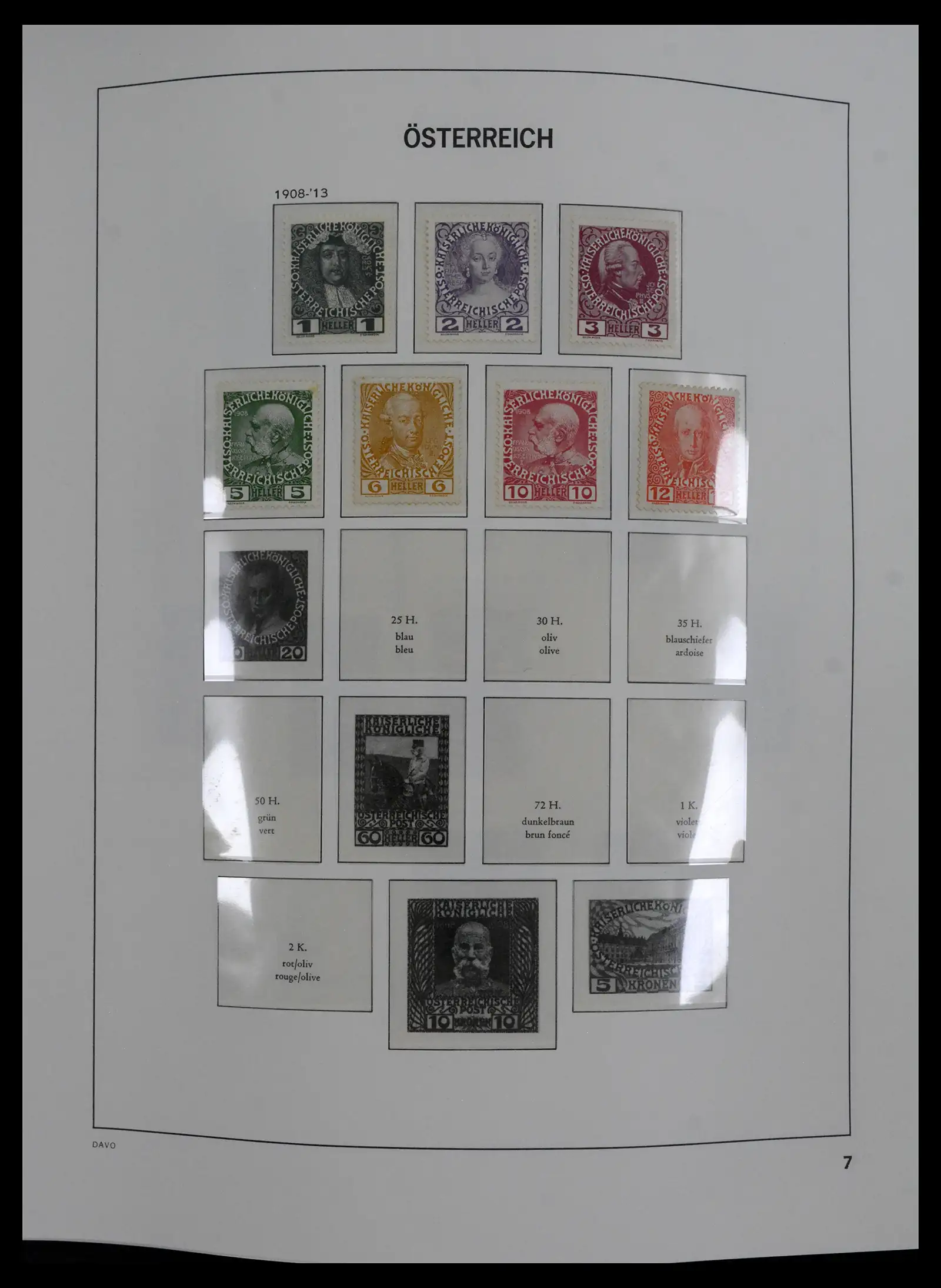 41619 0004 - Stamp collection 41619 Austria and territories 1867-1961.