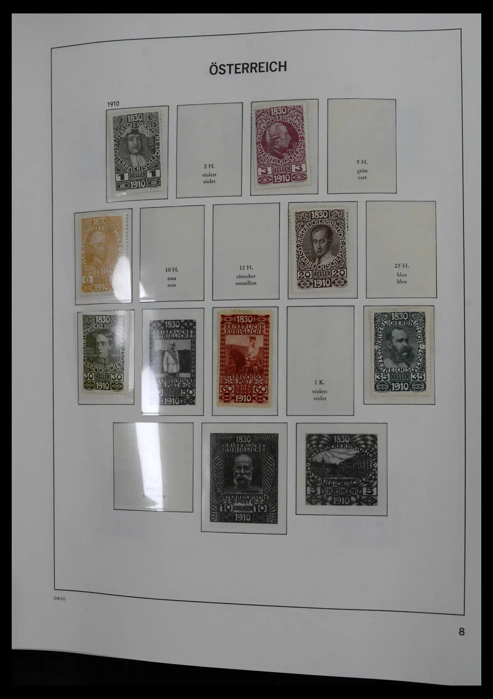 41619 0005 - Stamp collection 41619 Austria and territories 1867-1961.