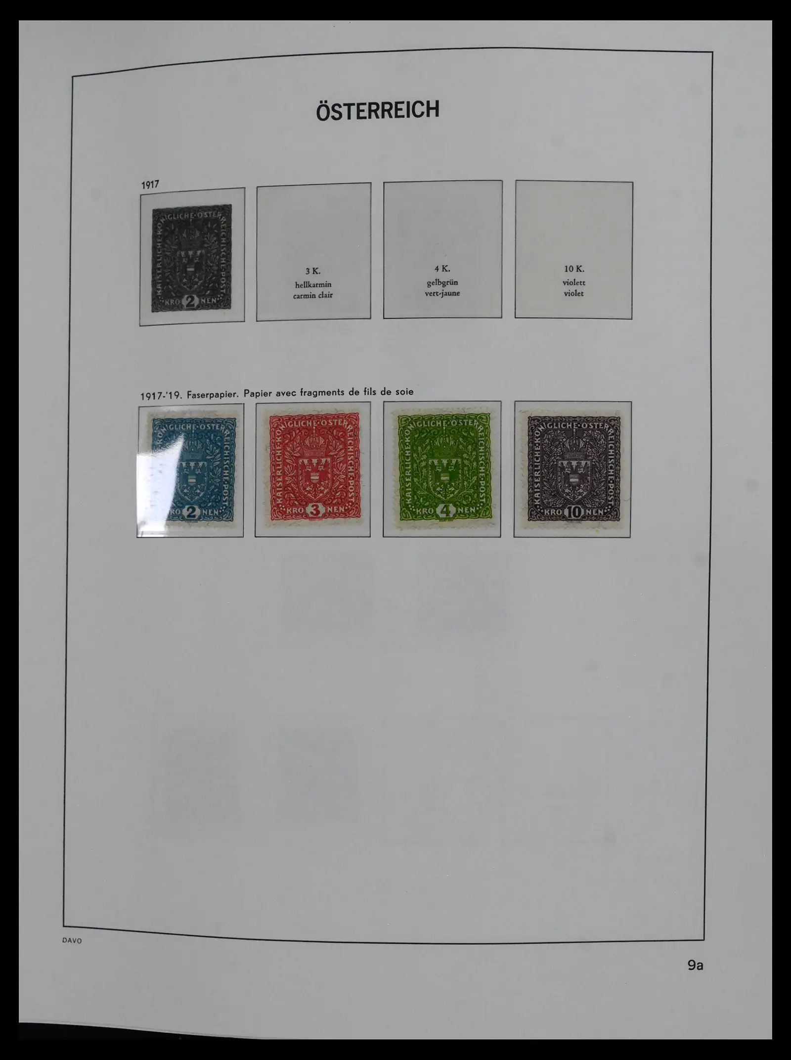 41619 0007 - Stamp collection 41619 Austria and territories 1867-1961.