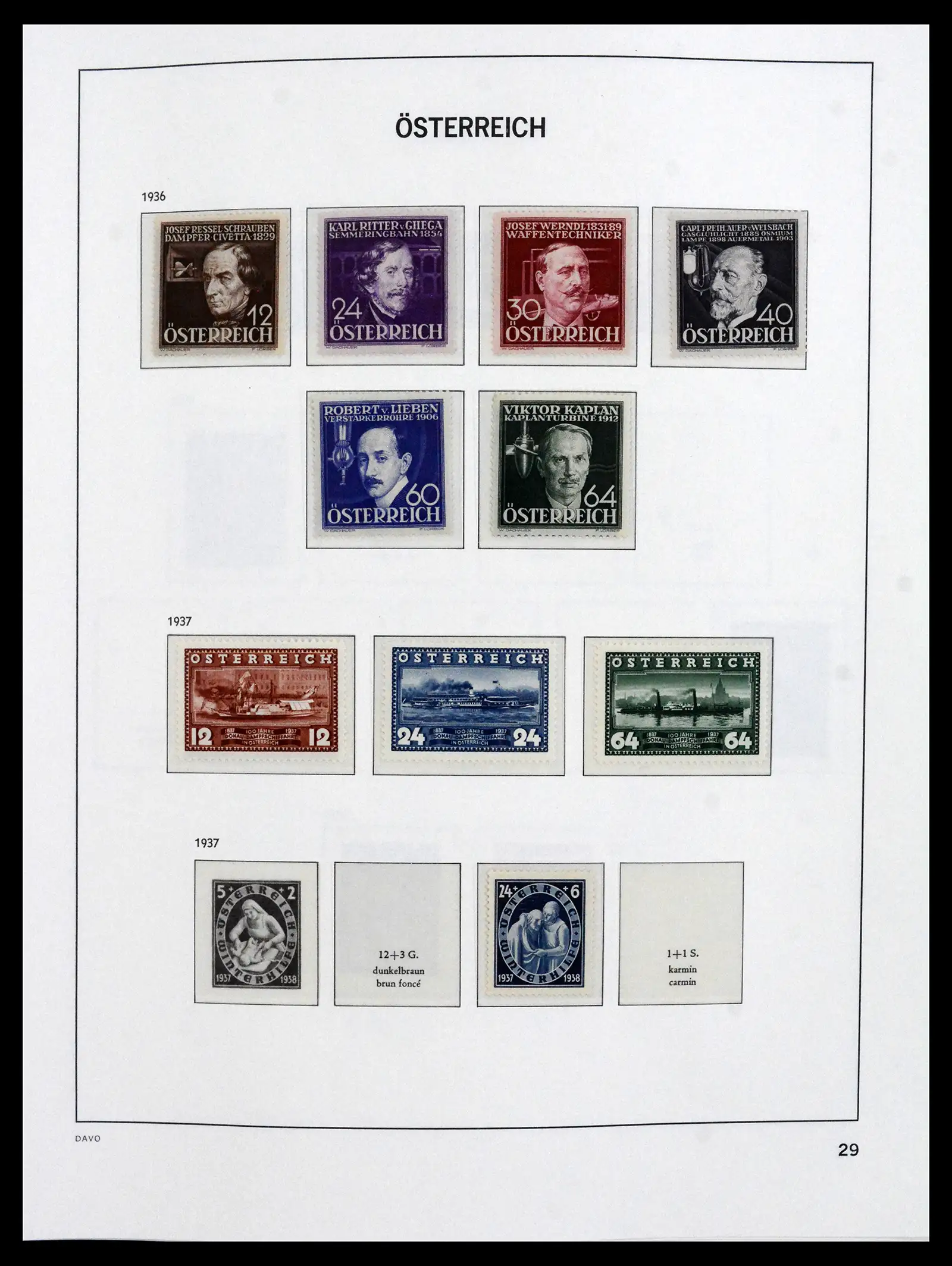 41619 0023 - Postzegelverzameling 41619 Oostenrijk en gebieden 1867-1961.